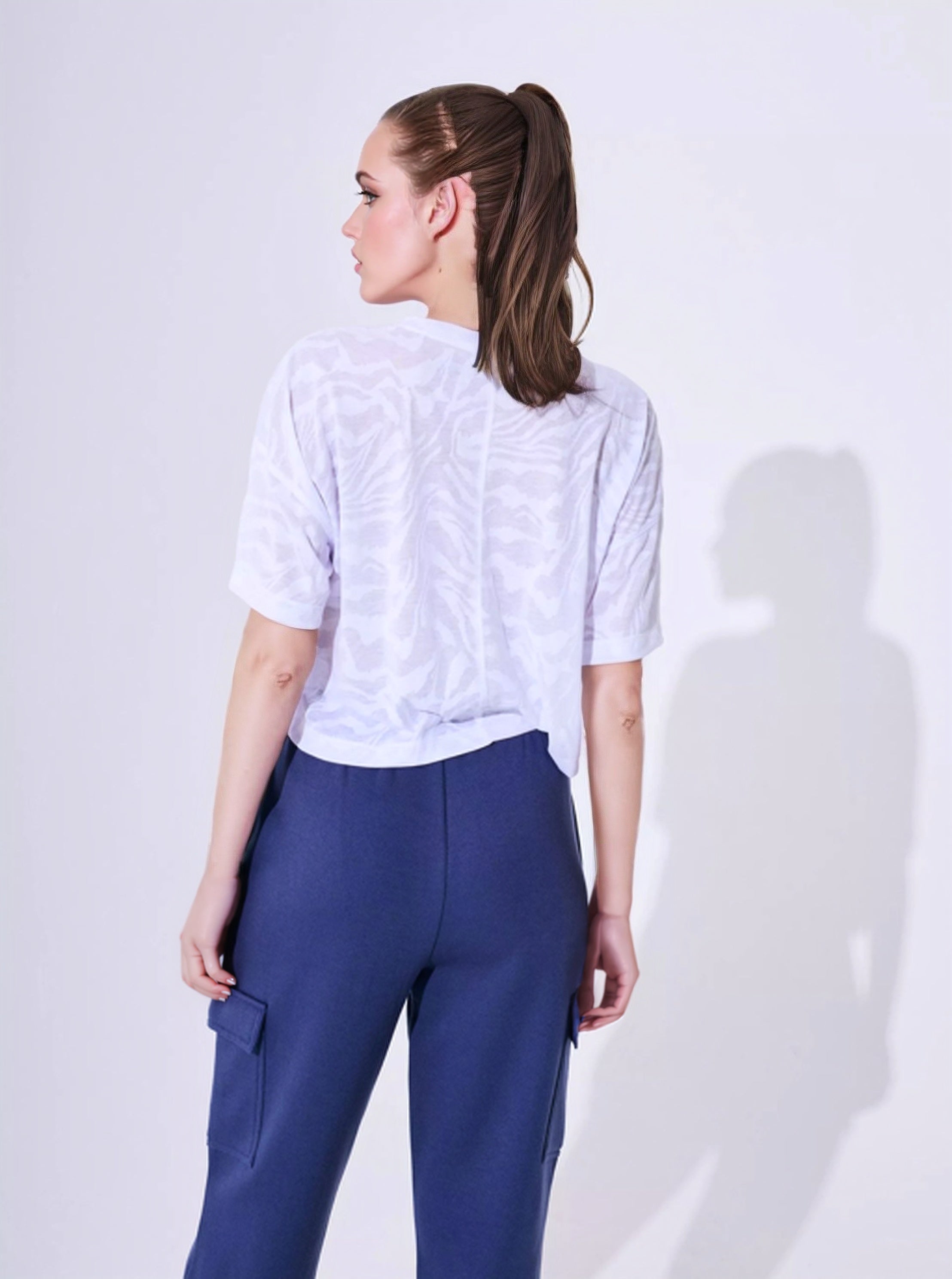 POLERA BURN OUT TRANSPARENCIA