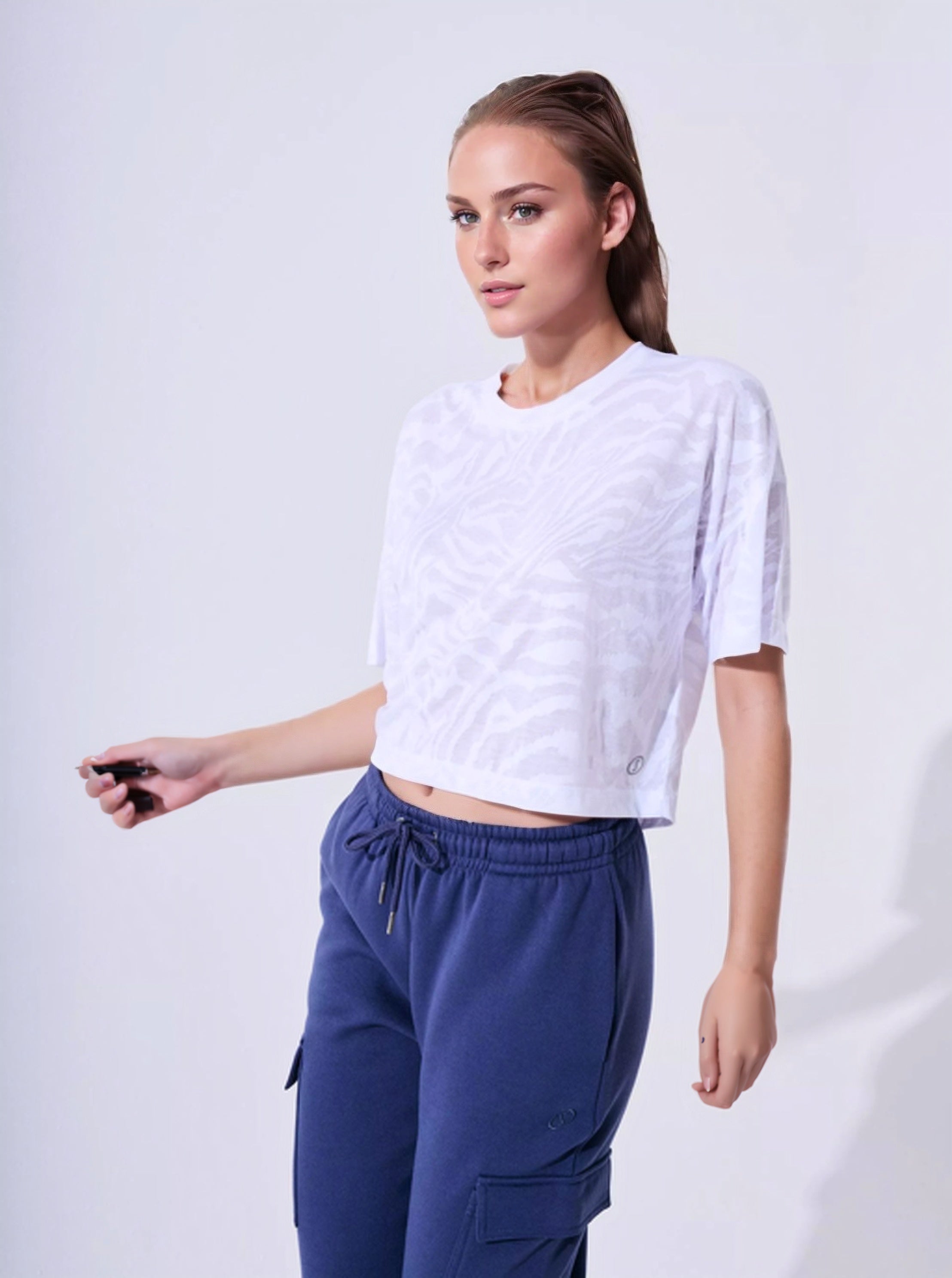 POLERA BURN OUT TRANSPARENCIA