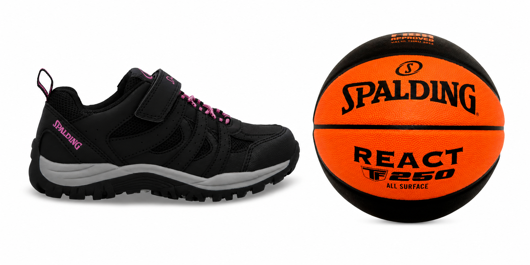 KIT ZAPATILLAS OUTDOOR ARROW + BALÓN BASKETBALL TF250 SPALDING