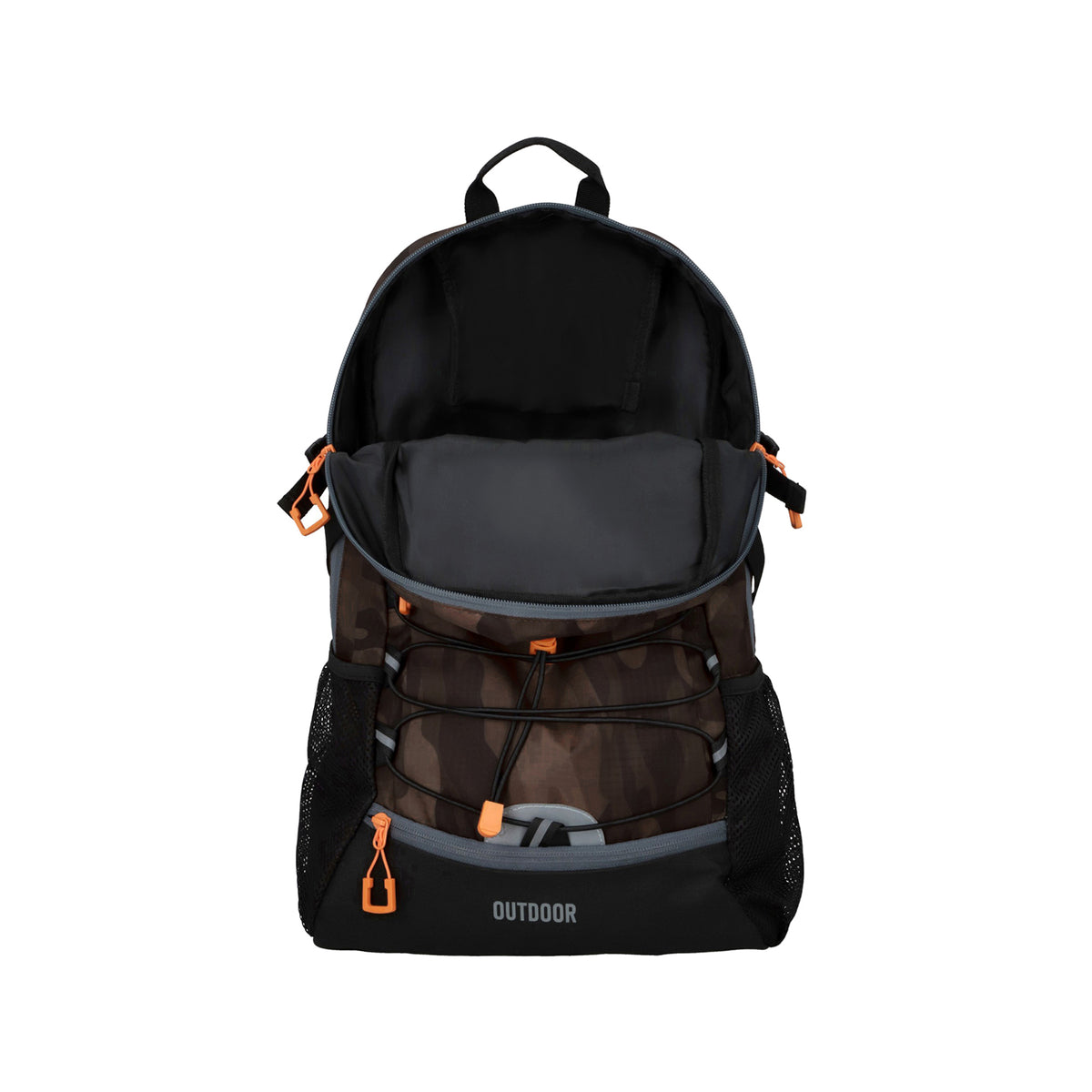 MOCHILA OUTDOOR 4 BOLSILLOS BROWN CAMO