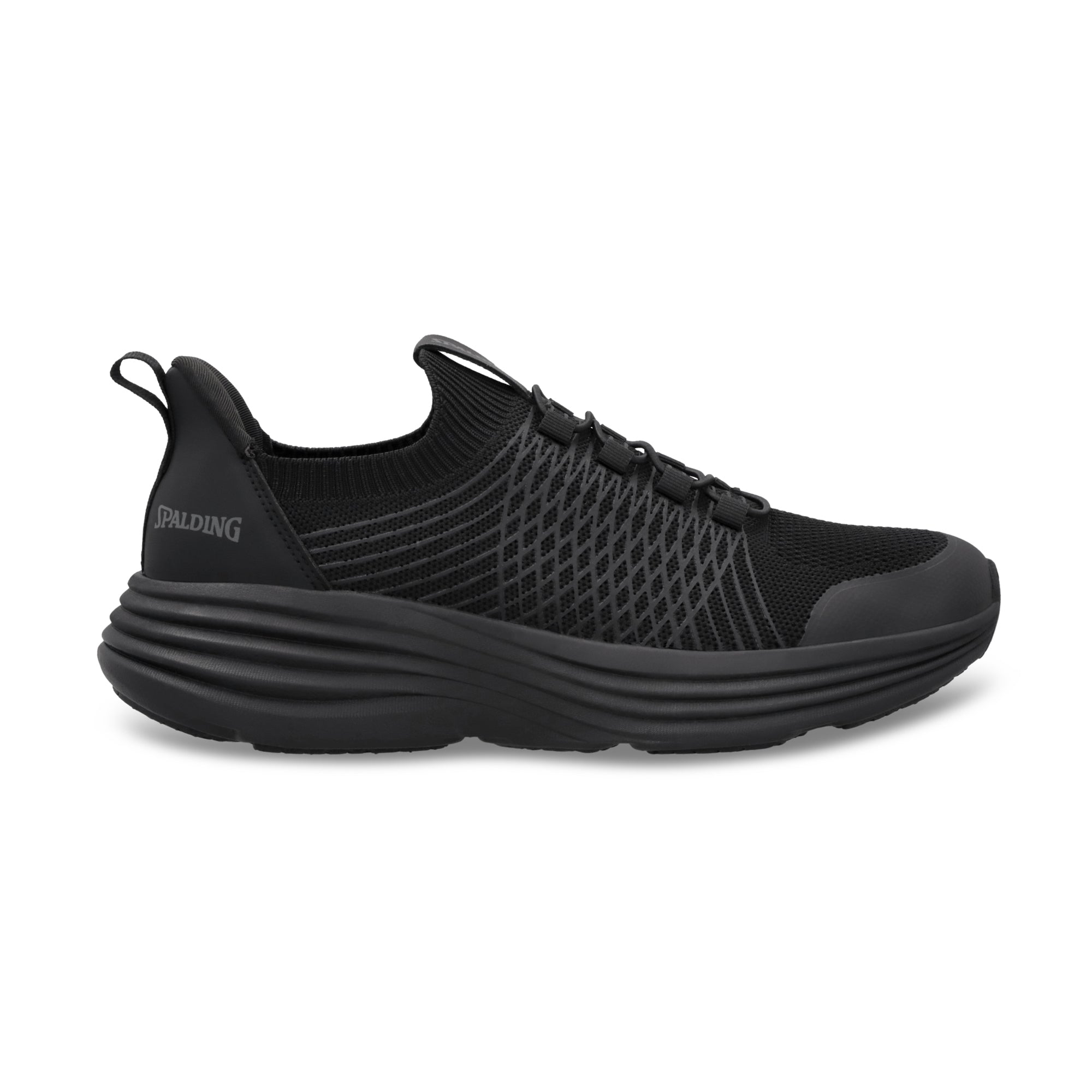 ZAPATILLA HOMBRE COMFORT COMFY BLANCO/NEGRO SPALDING
