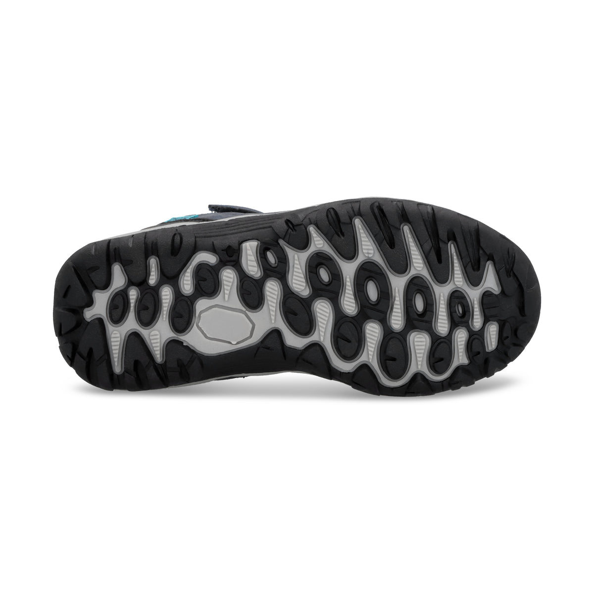 ZAPATOS OUTDOOR AKON KIDS NAVY-LIGHT BLUE