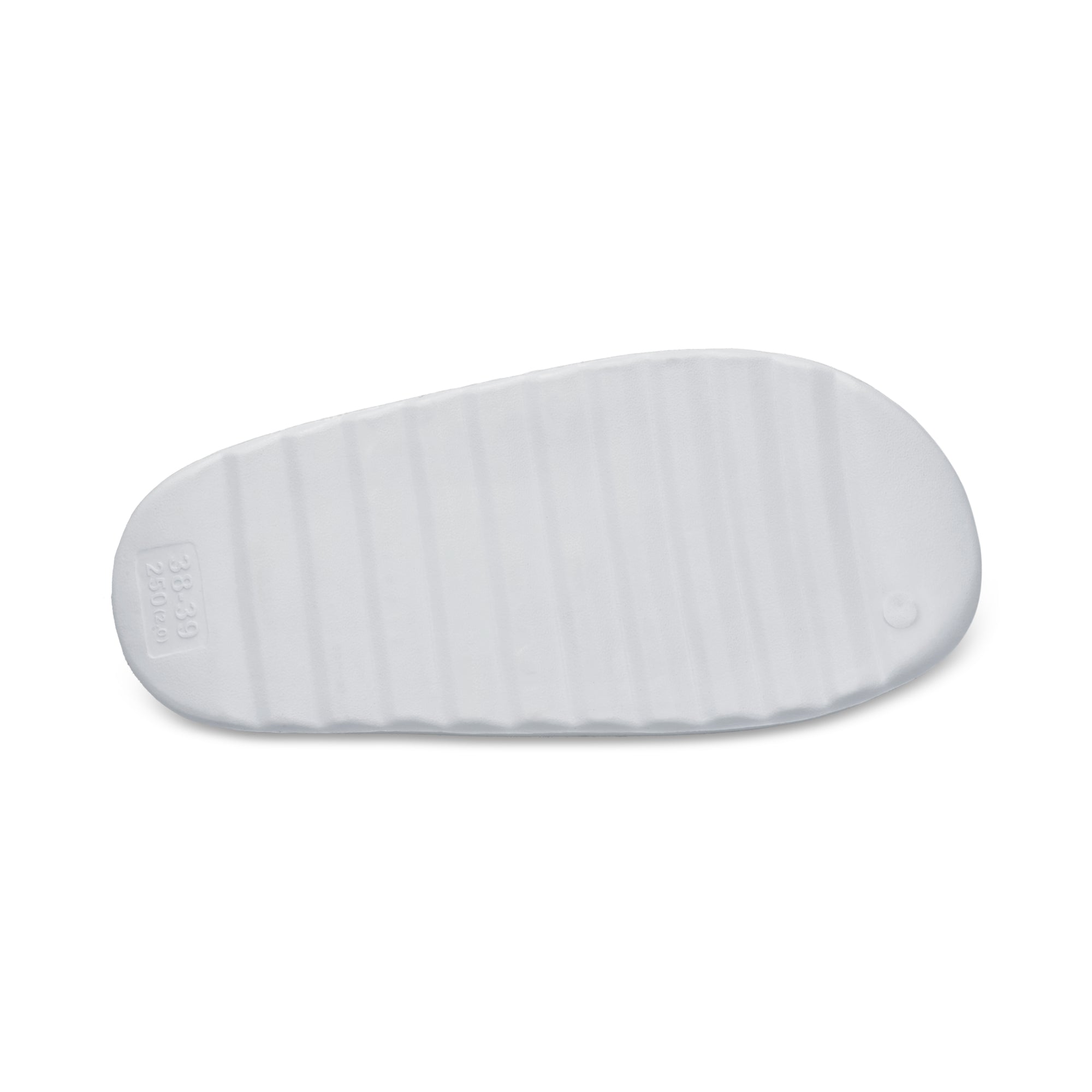 SANDALIAS SLIDE NUBE JUNIOR WHITE BLACK