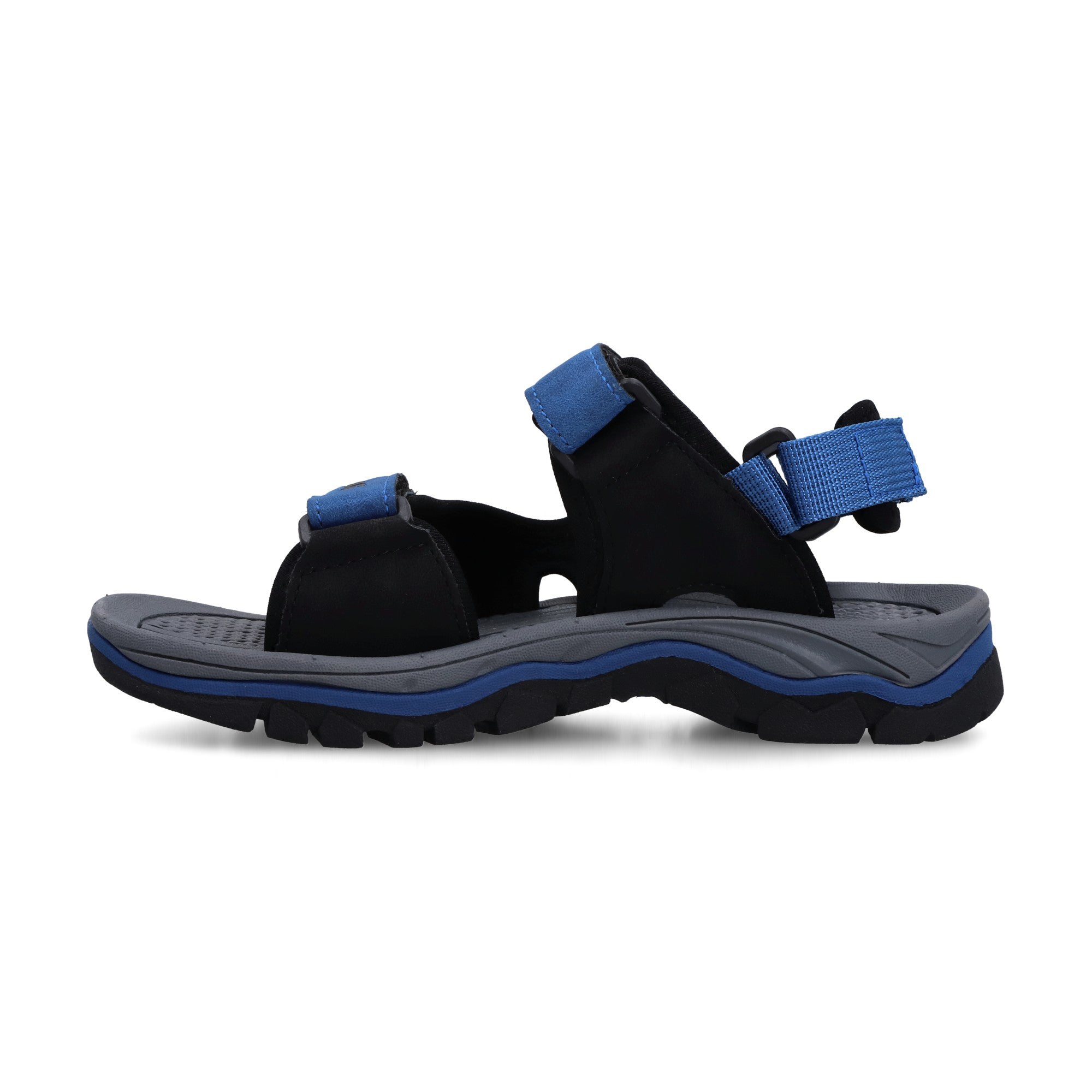 SANDALIA OUTDOOR JUNIOR AZUL-GRIS-NEGRO
