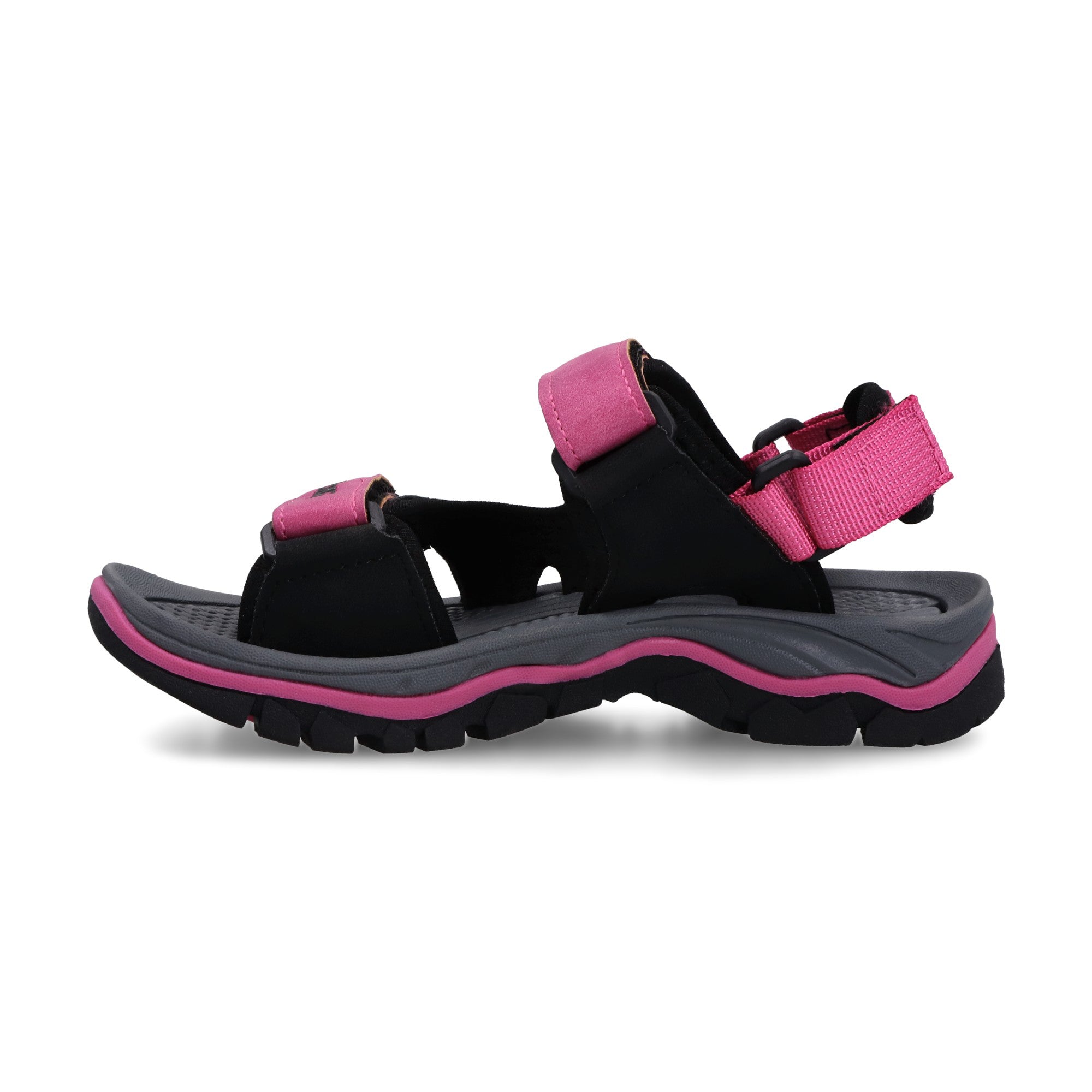 SANDALIA OUTDOOR INFANTIL NEG-FUCS-GRIS.O