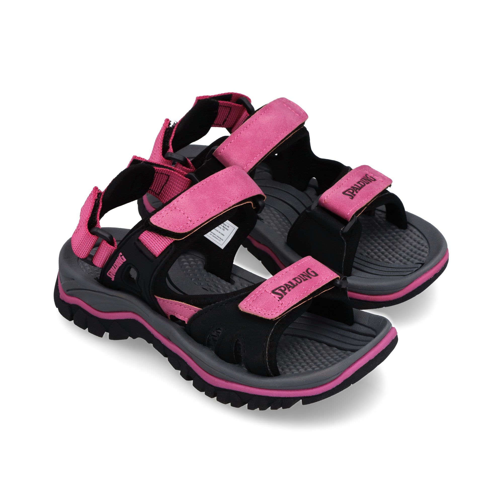 SANDALIA OUTDOOR INFANTIL NEG-FUCS-GRIS.O