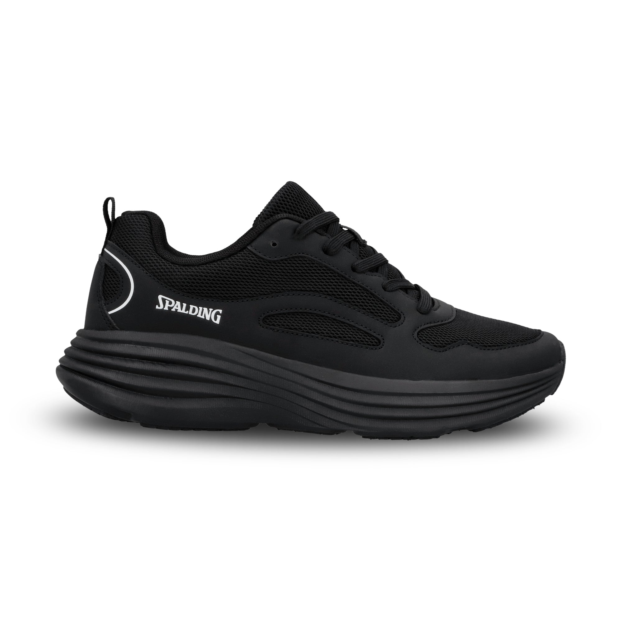 Zapatilla Mujer Trail Running Negro Spalding