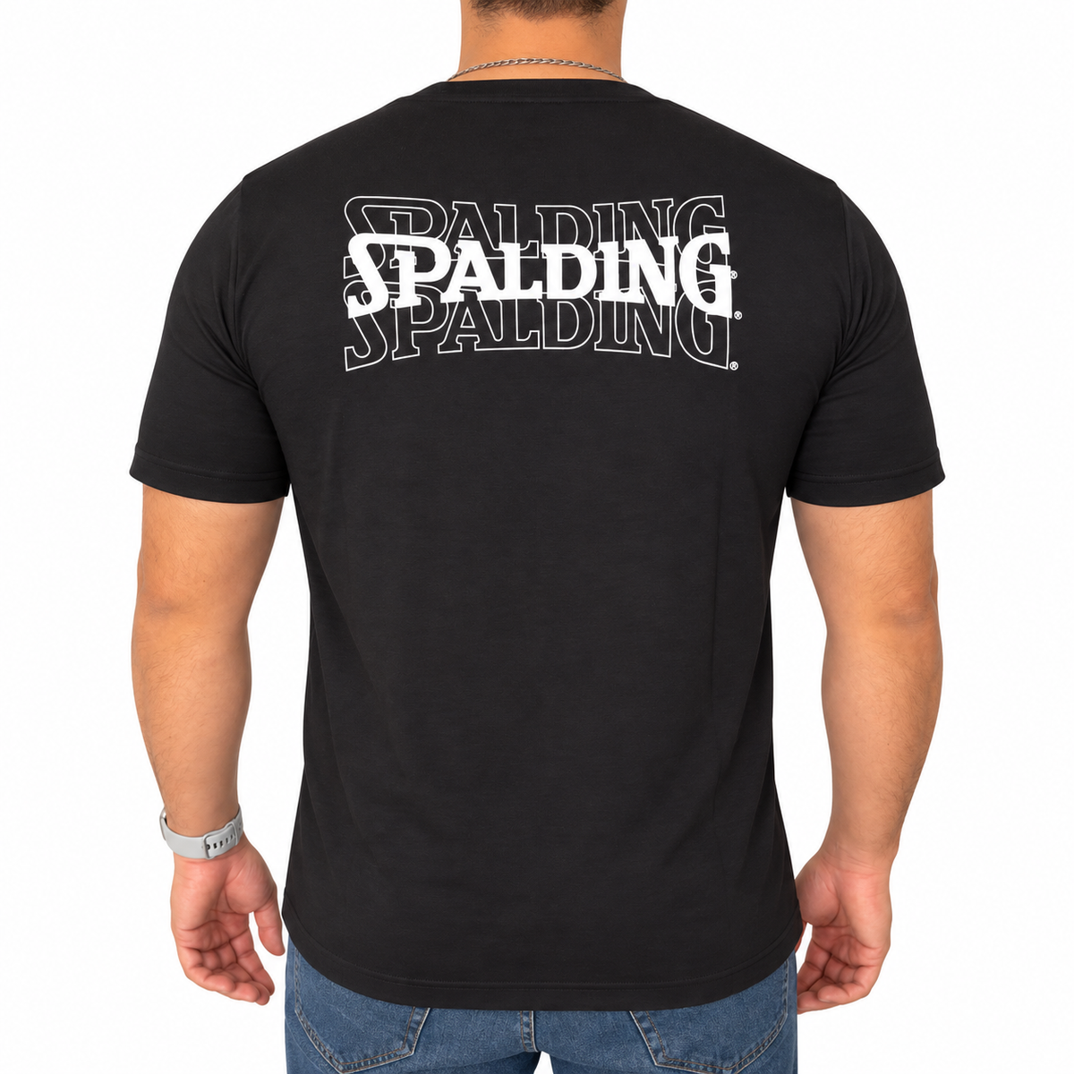 POLERA DEPORTIVA CASUAL NEGRO