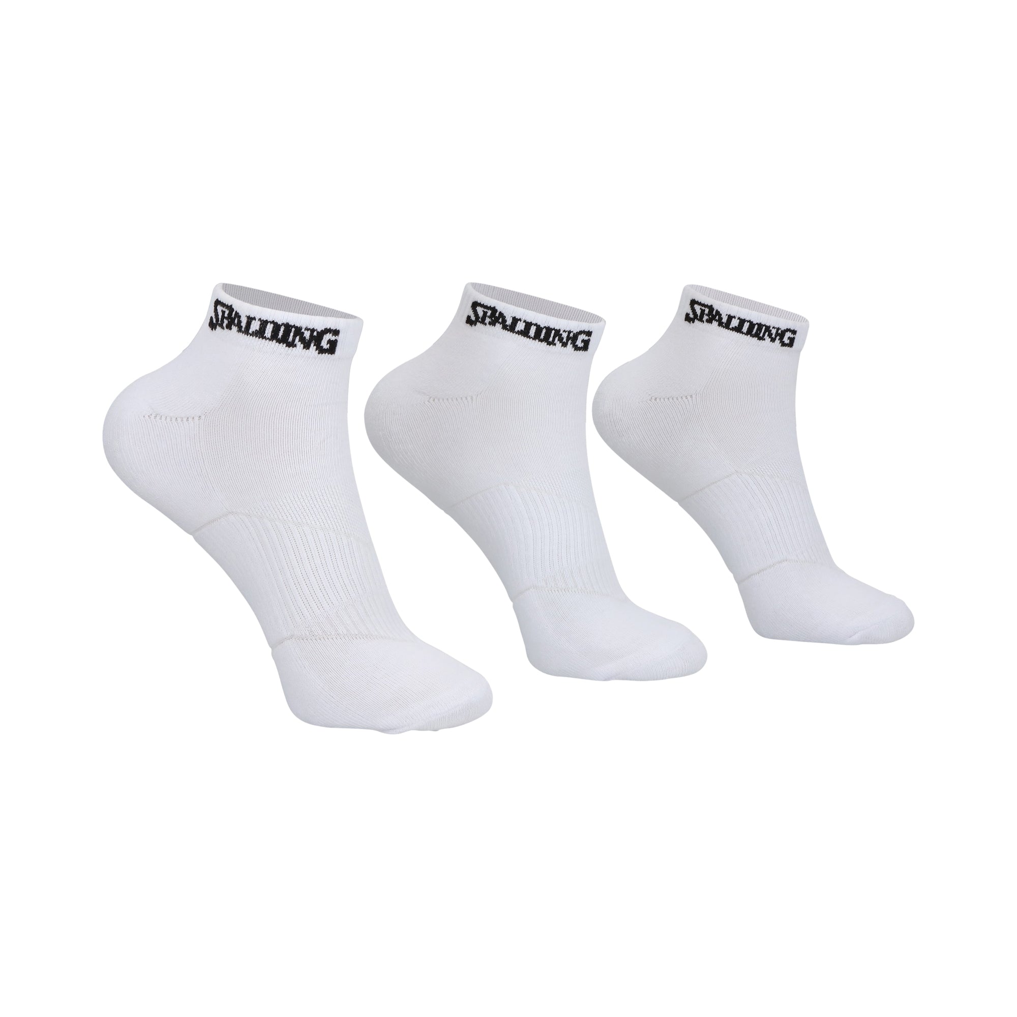 TRIPACK CALCETINES CORTOS 35-39 SPALDING BLANCOS