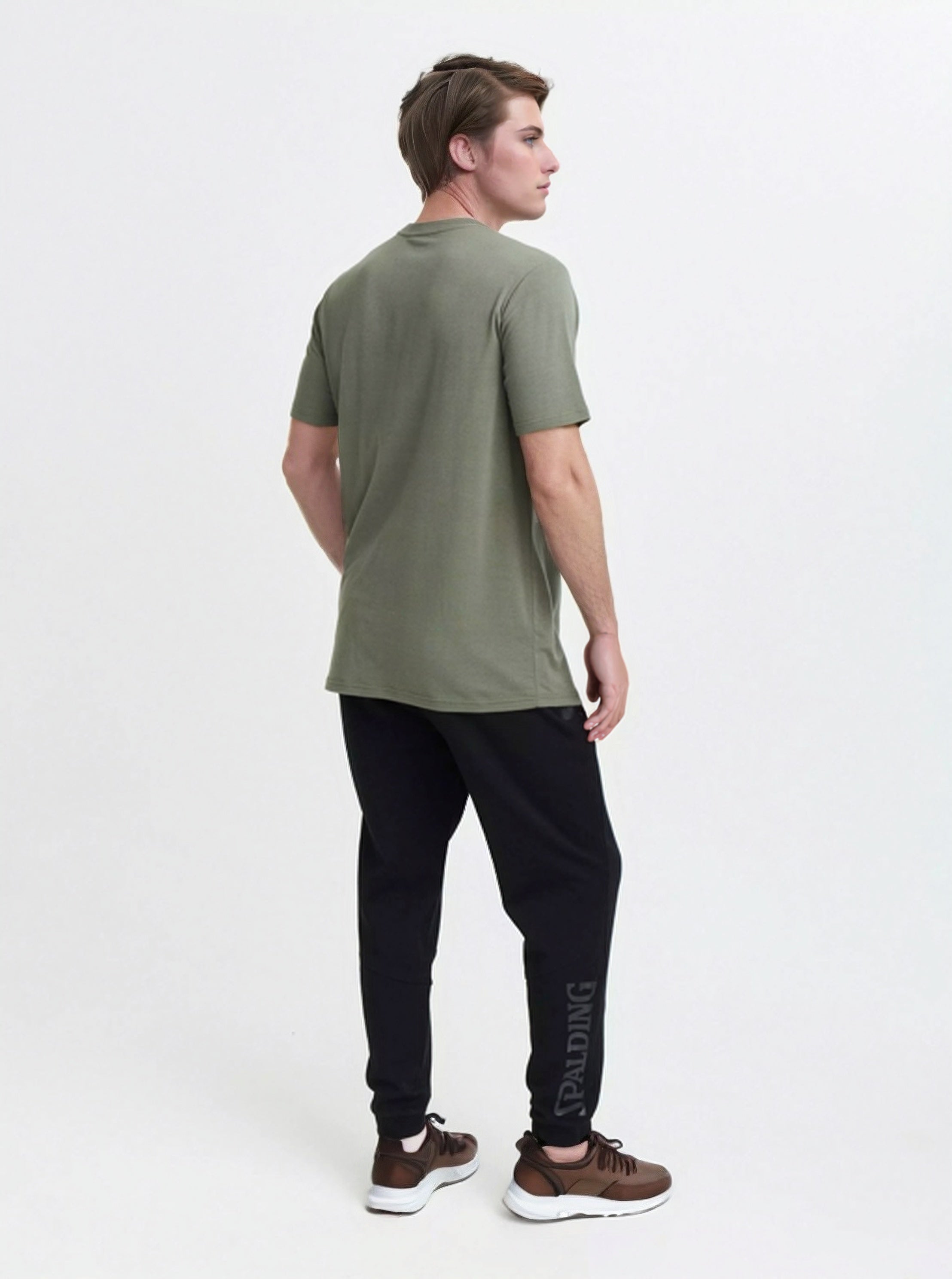 POLERA ESTAMPADA CORTE CURVO