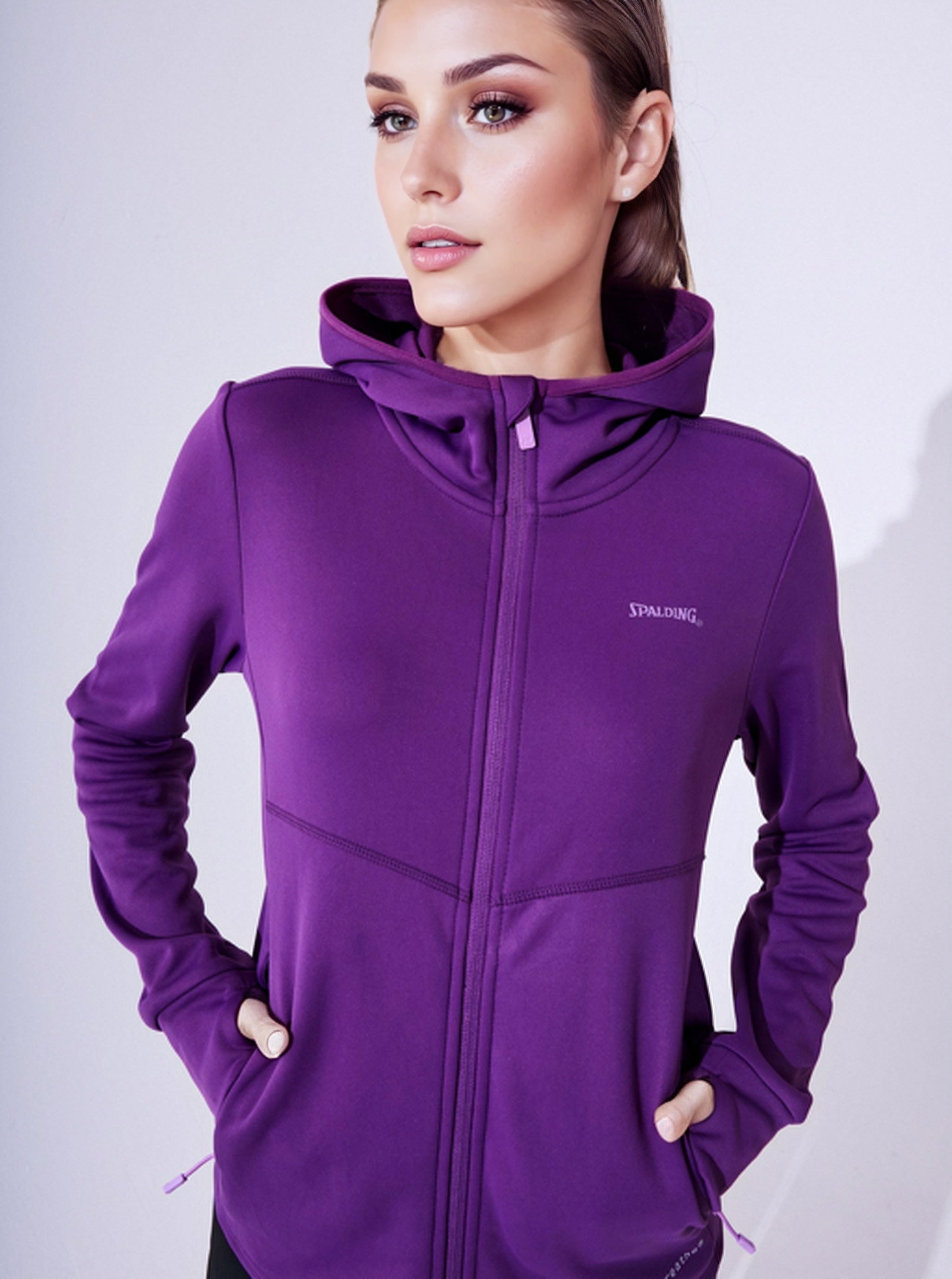 POLERON TECNICO CON GORRO INTERIOR FLEECE