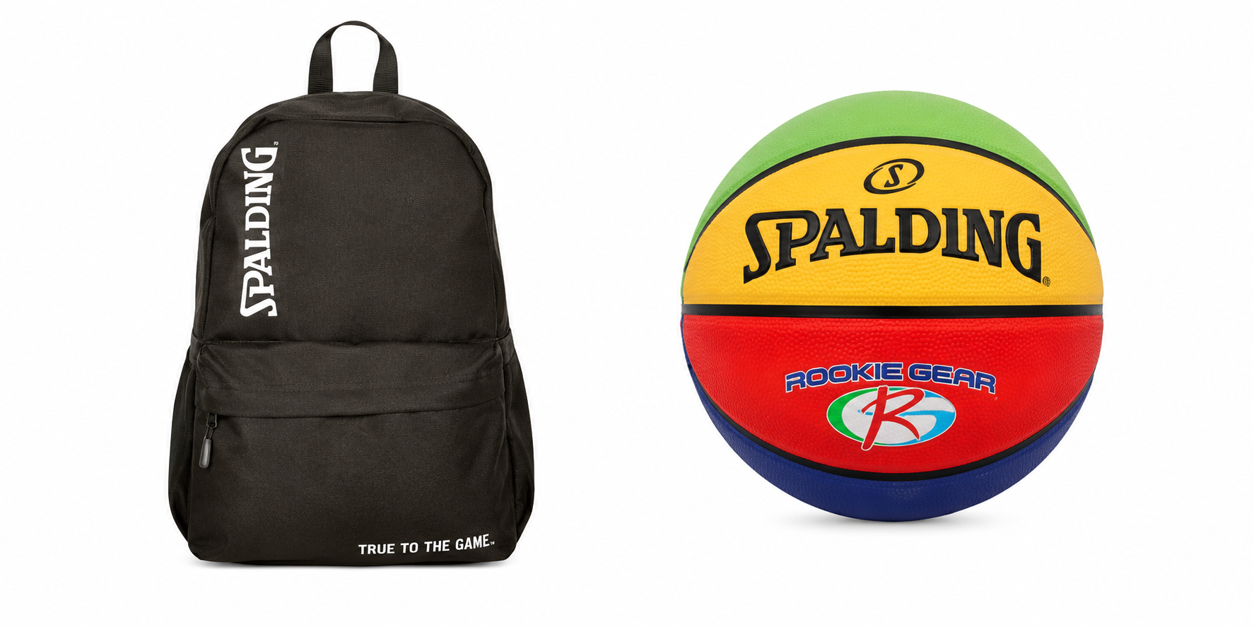 KIT MOCHILA PRISMA VERDE + BALÓN BASKETBALL ROOKIE T4 SPALDING