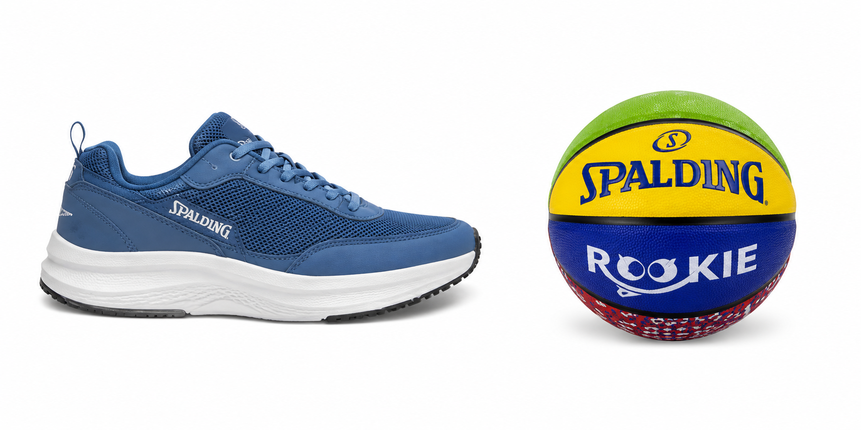 KIT ZAPATILLAS RUNNING PARK 2.0 + BALÓN BASKETBALL ROOKIE T5 SPALDING