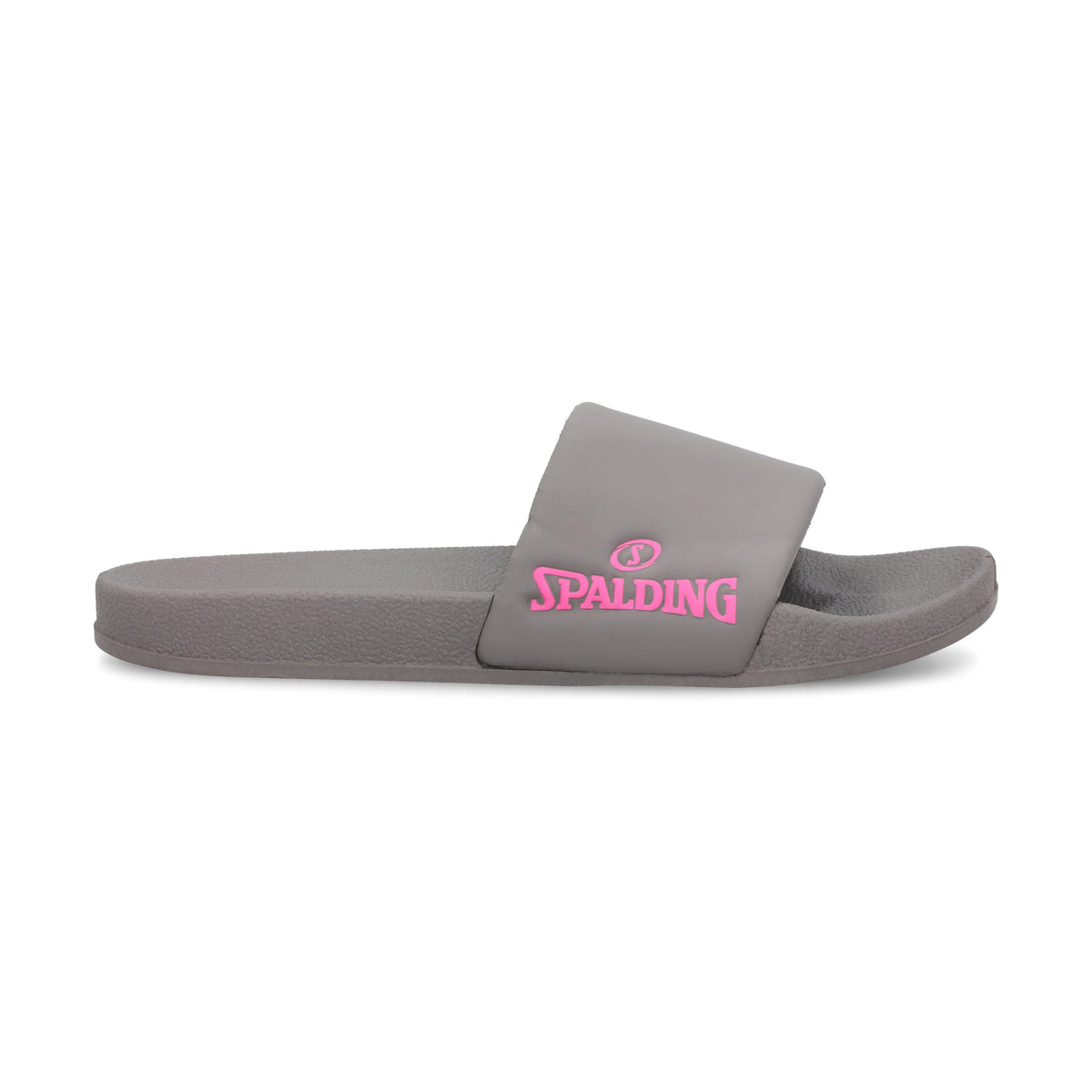 SANDALIA  JUNIOR GRIS-FUCSIA LOGO ROSA FLU