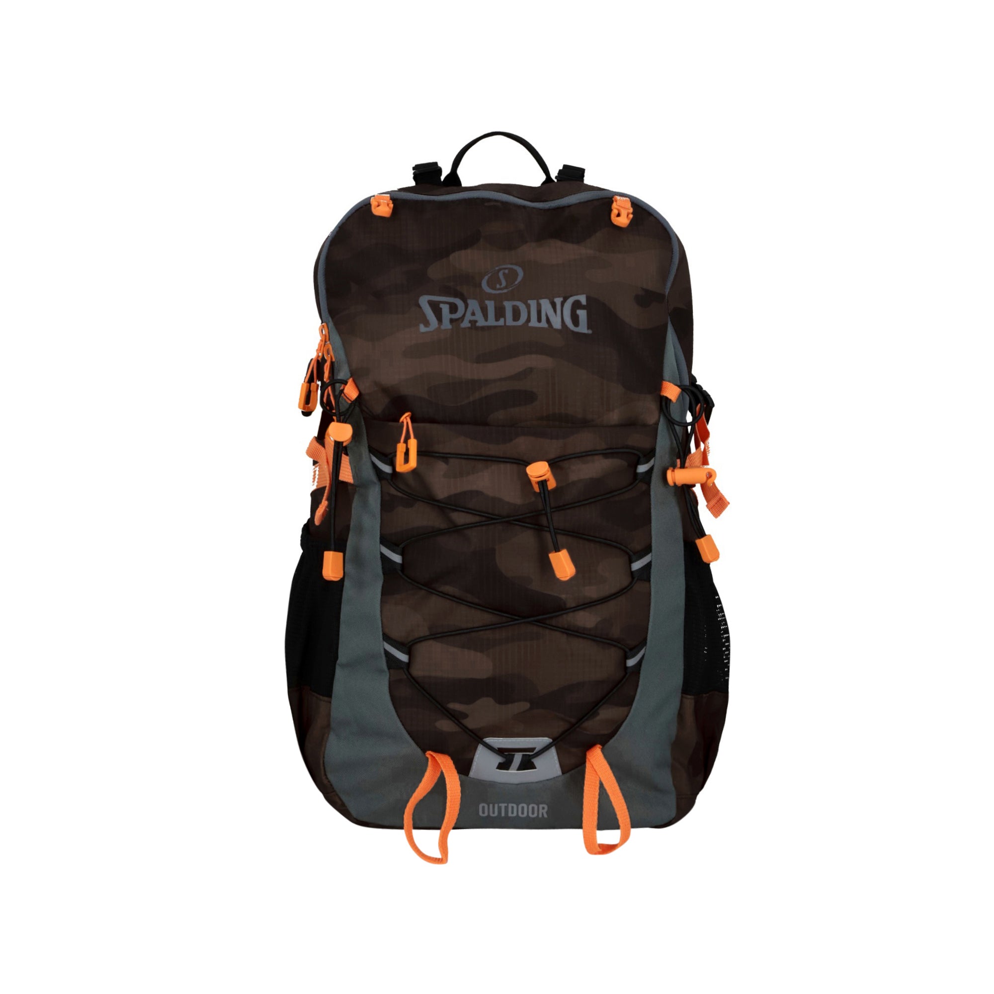 MOCHILA OUTDOOR 3 BOLSILLOS BROWN CAMO