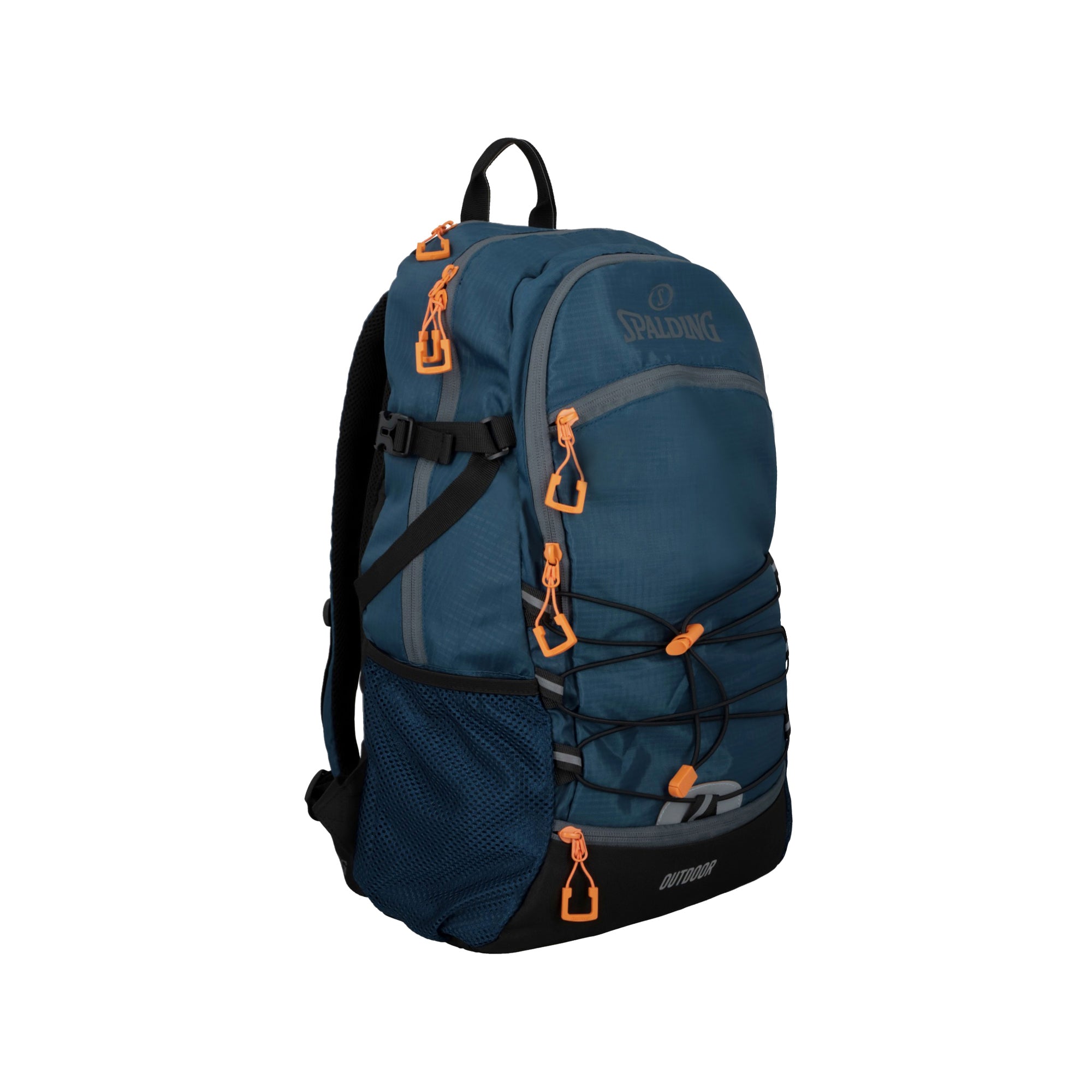 MOCHILA OUTDOOR 4 BOLSILLOS BLUE-GRAY-ORG