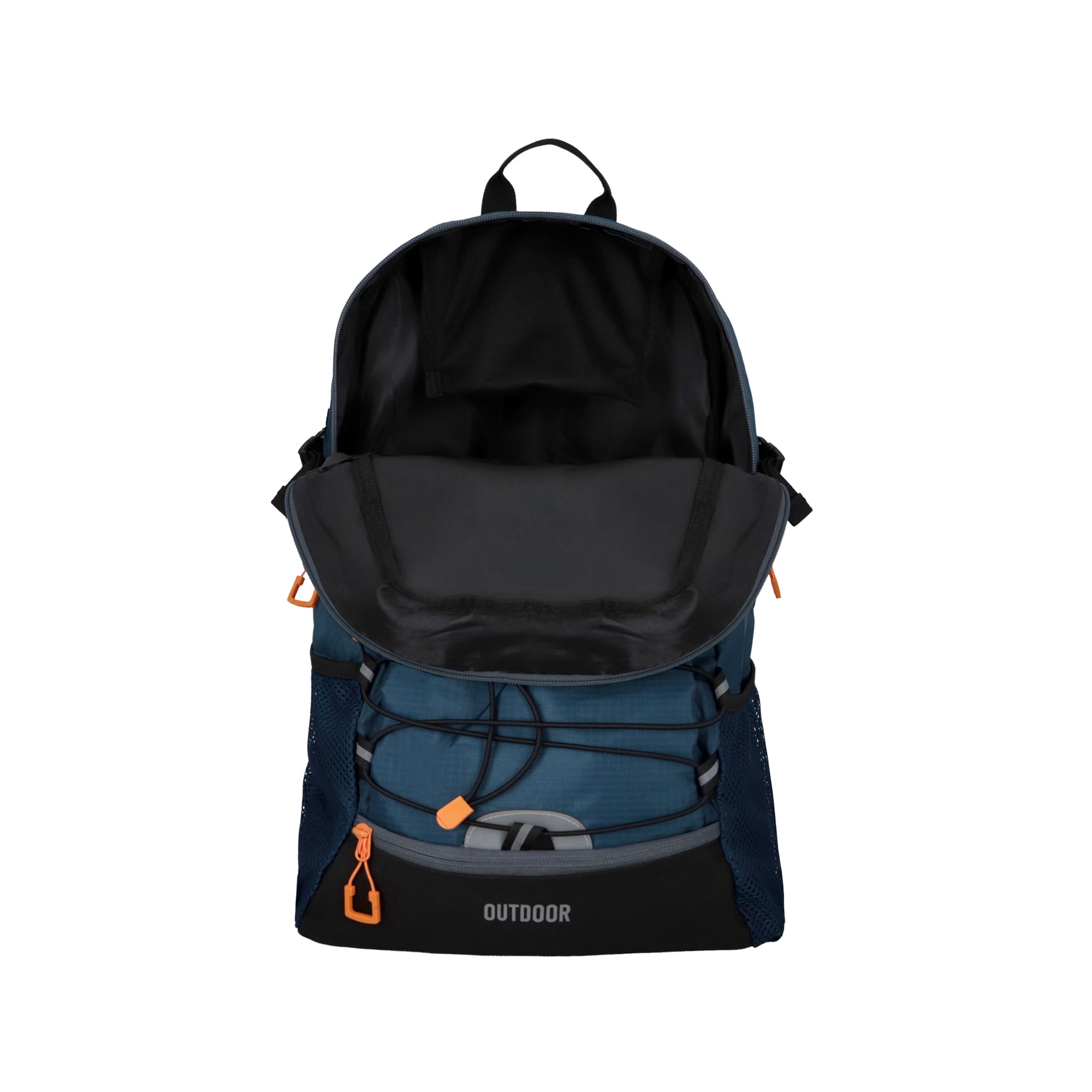 MOCHILA OUTDOOR 4 BOLSILLOS BLUE-GRAY-ORG
