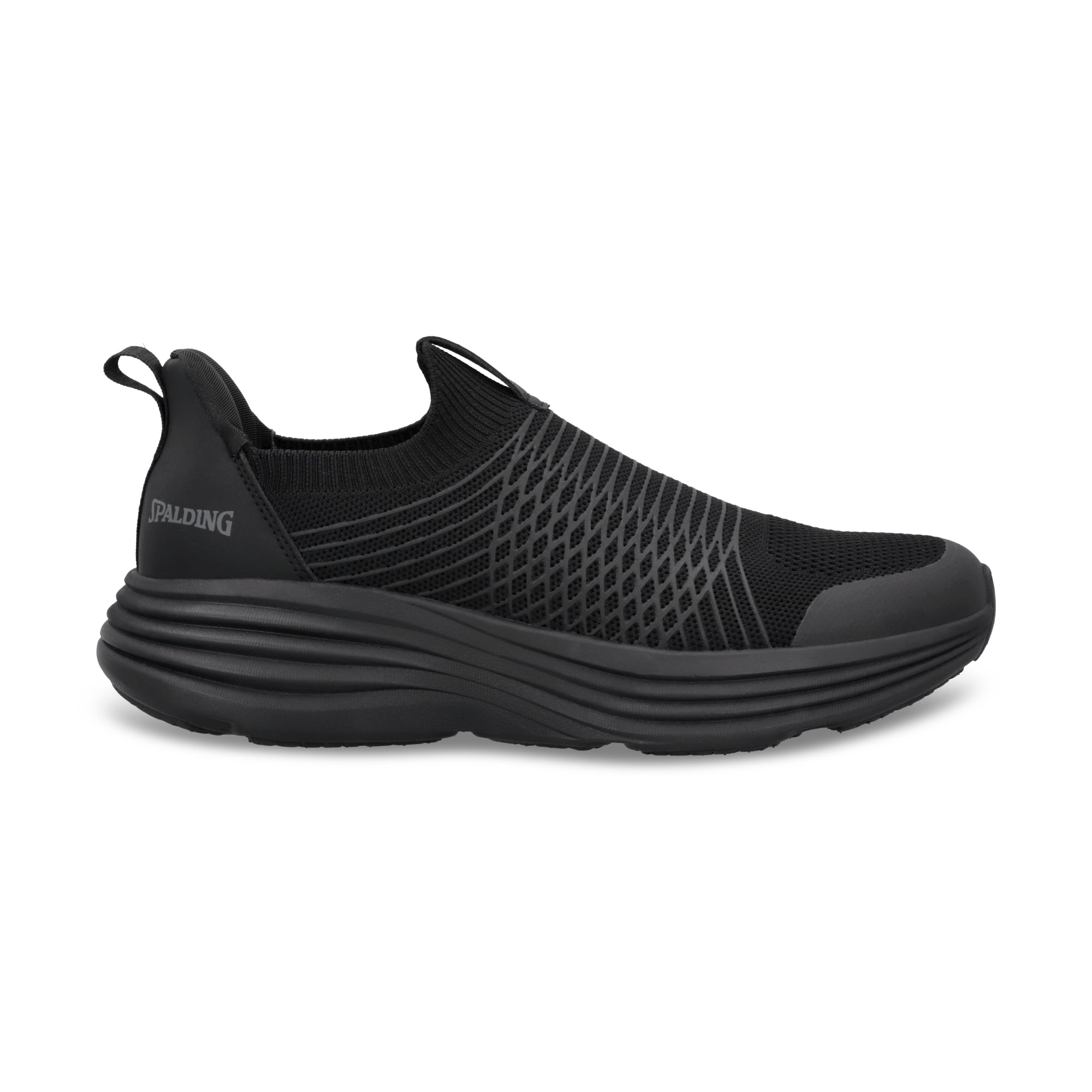 ZAPATILLA HOMBRE COMFORT SLIP-ON NEGRO SPALDING