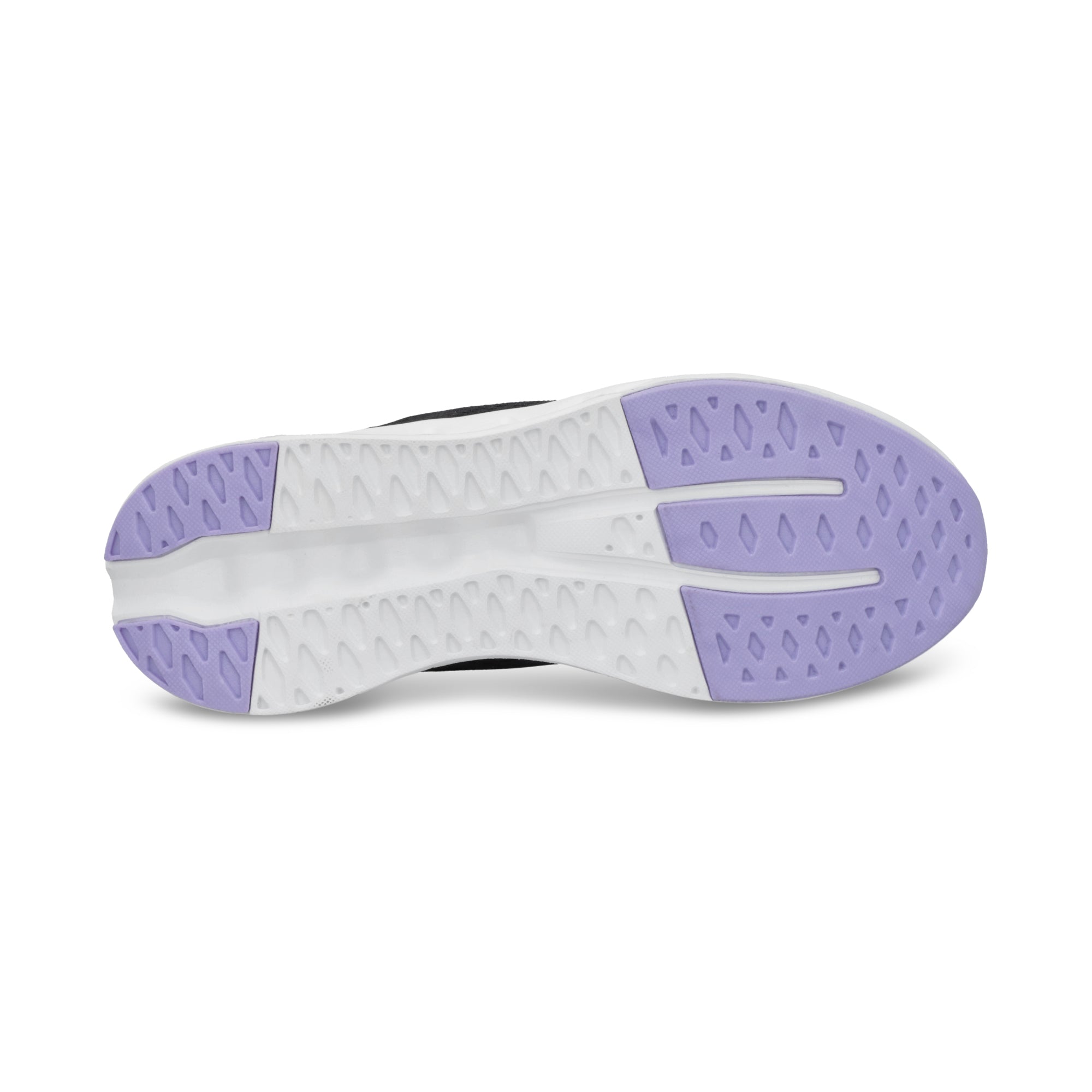 ZAPATILLA MUJER COMFORT WALK2 BLACK-LAVENDER