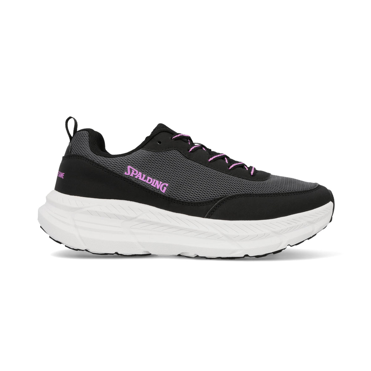 Zapatilla Spalding Jump 2.0 Mujer Negro/Gris Oscuro/Rosa