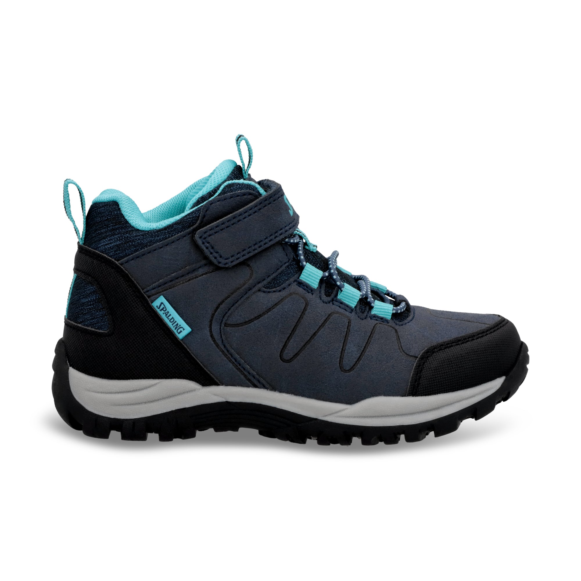 ZAPATOS OUTDOOR AKON KIDS NAVY-LIGHT BLUE
