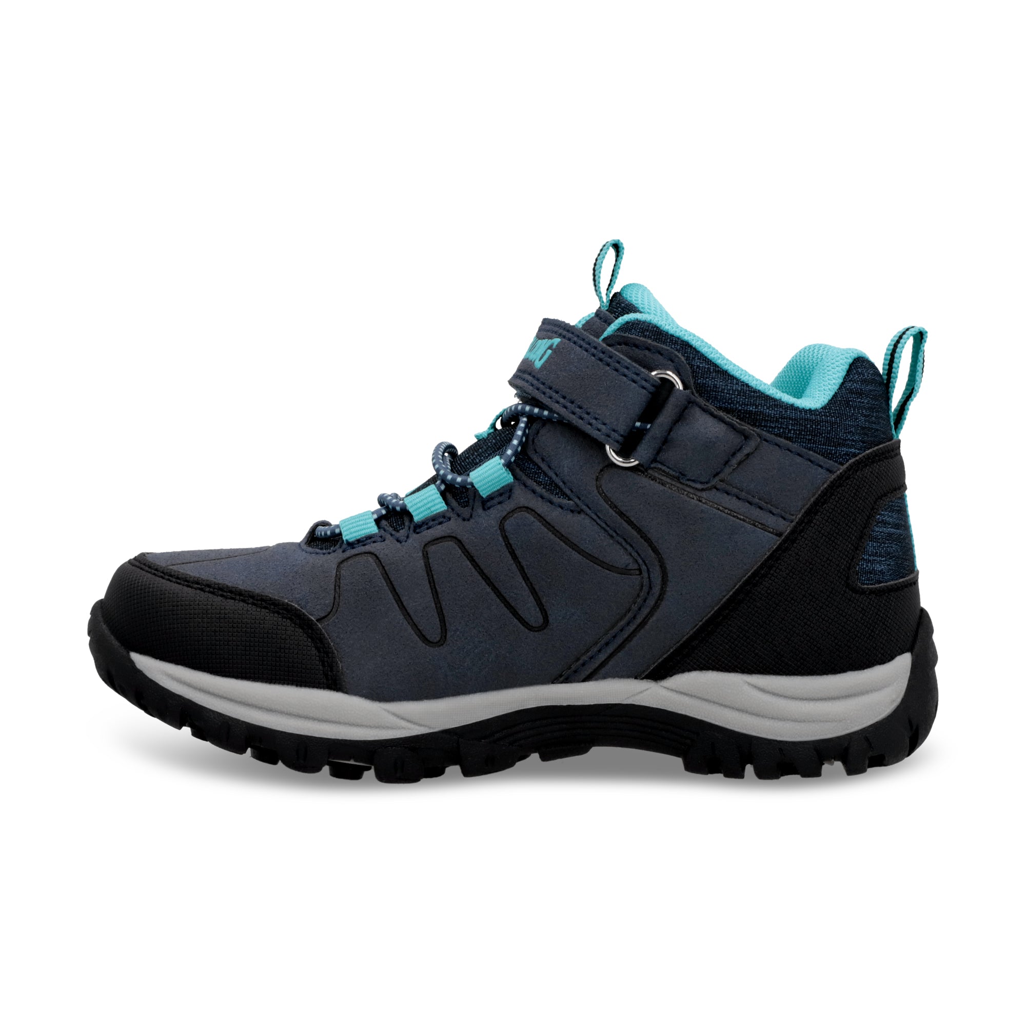ZAPATOS OUTDOOR AKON KIDS NAVY-LIGHT BLUE