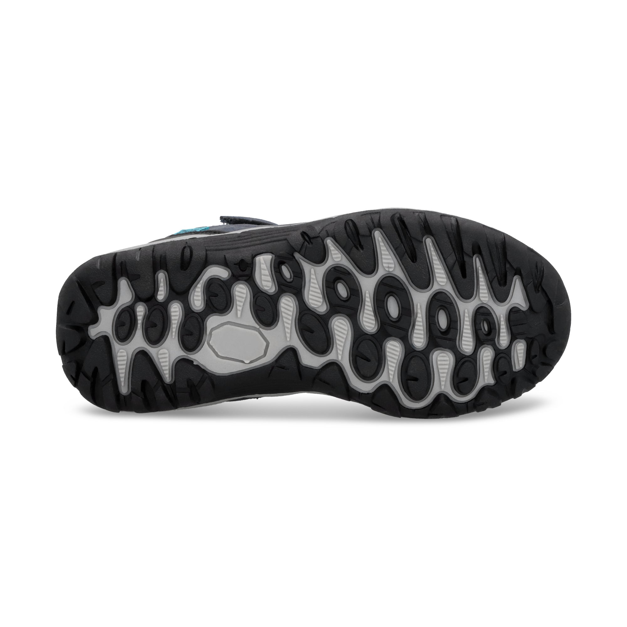 ZAPATOS OUTDOOR AKON KIDS NAVY-LIGHT BLUE