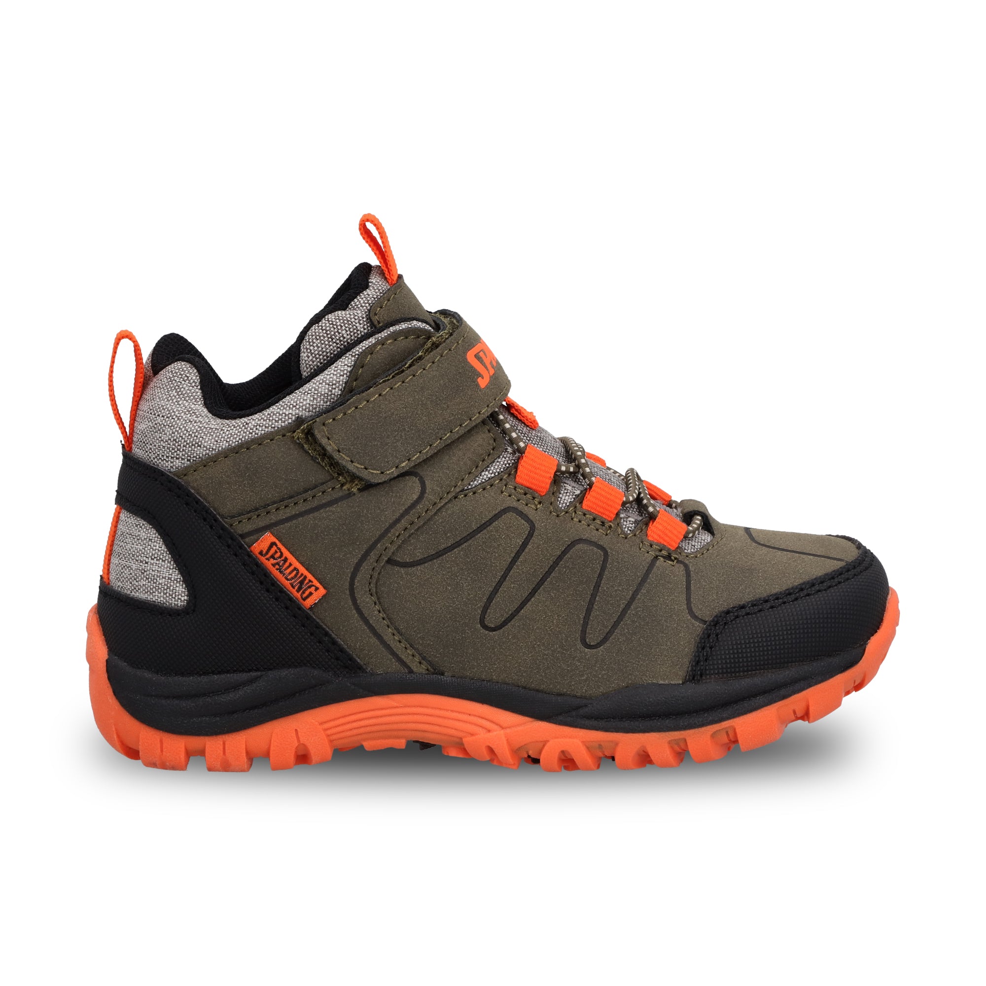 ZAPATOS OUTDOOR - AKON KIDS KHAKI ORANGE
