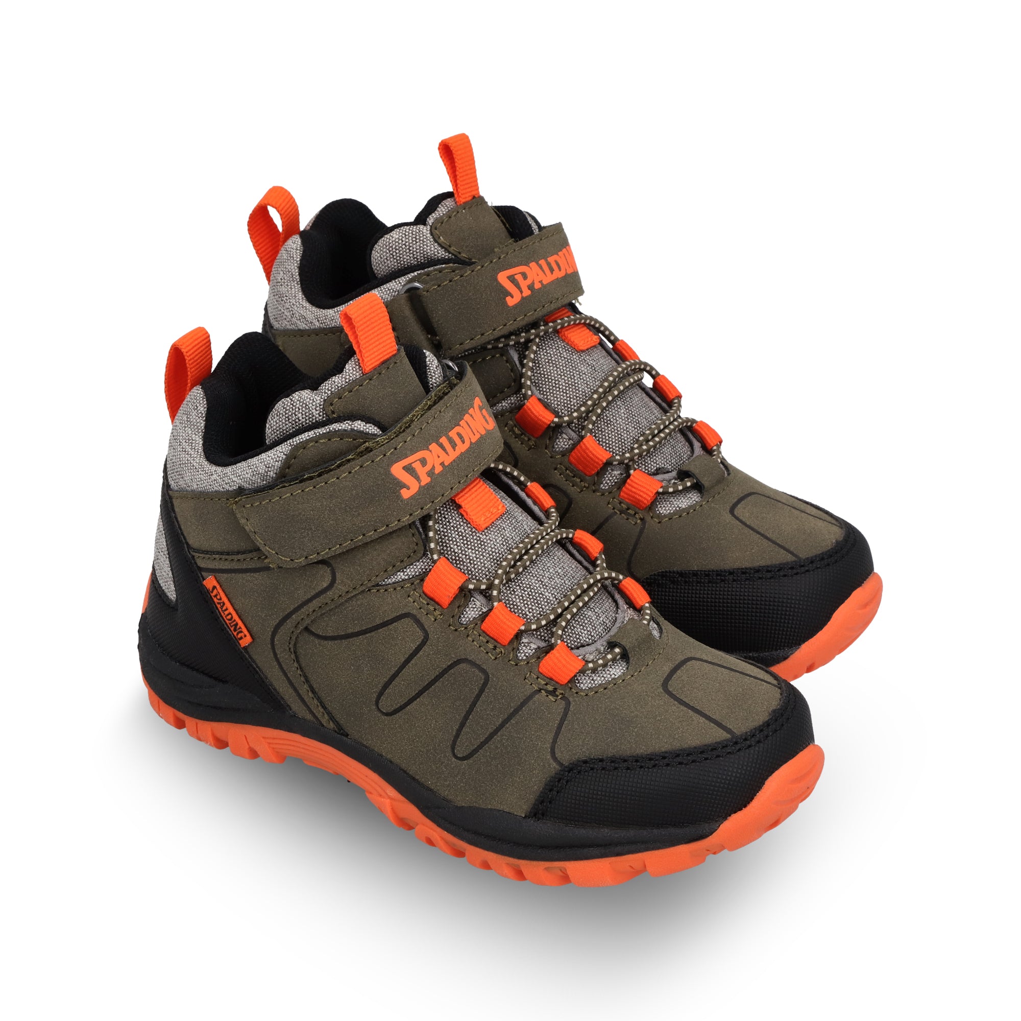 ZAPATOS OUTDOOR - AKON KIDS KHAKI ORANGE