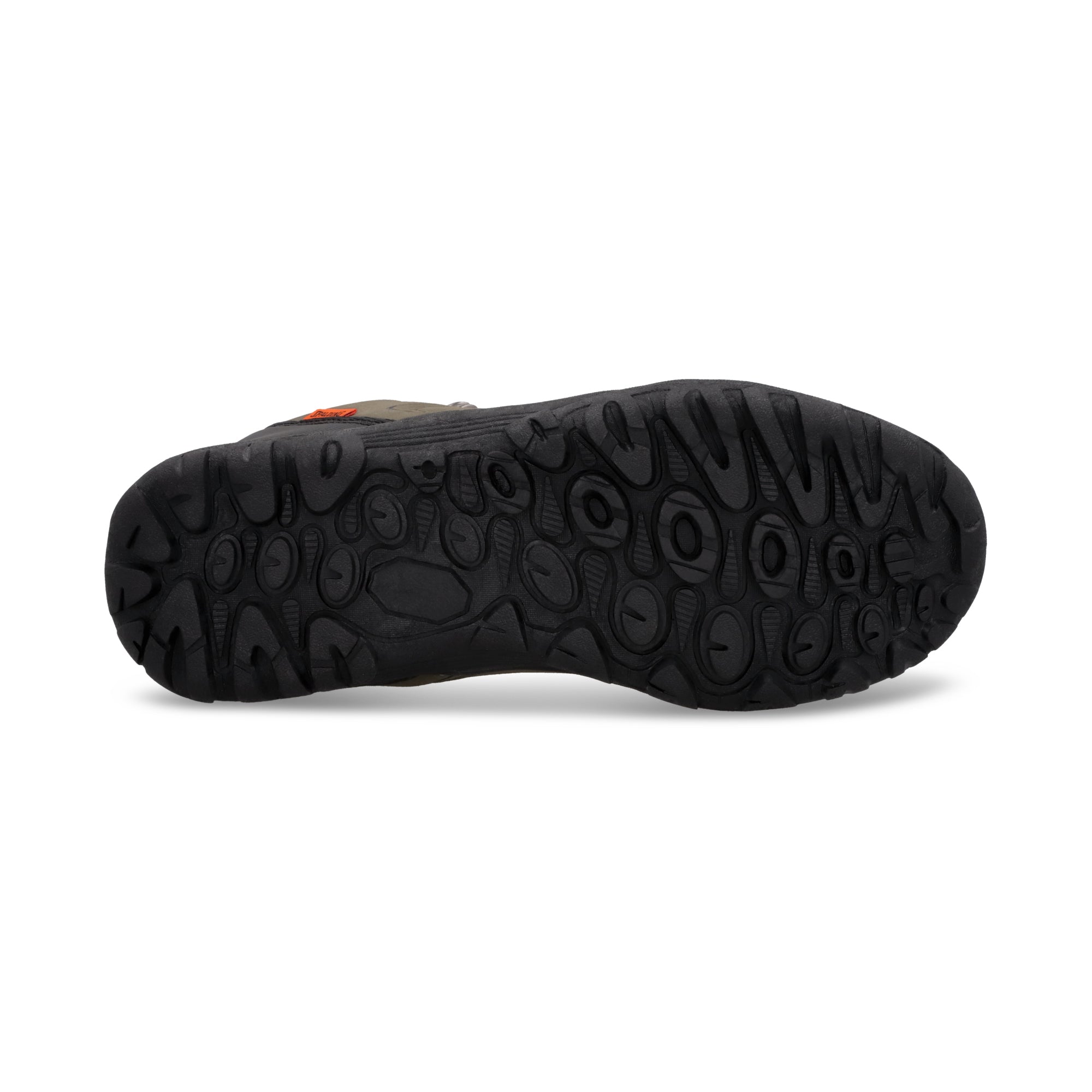 ZAPATOS OUTDOOR - AKON JUNIOR KHAKI-ORANGE