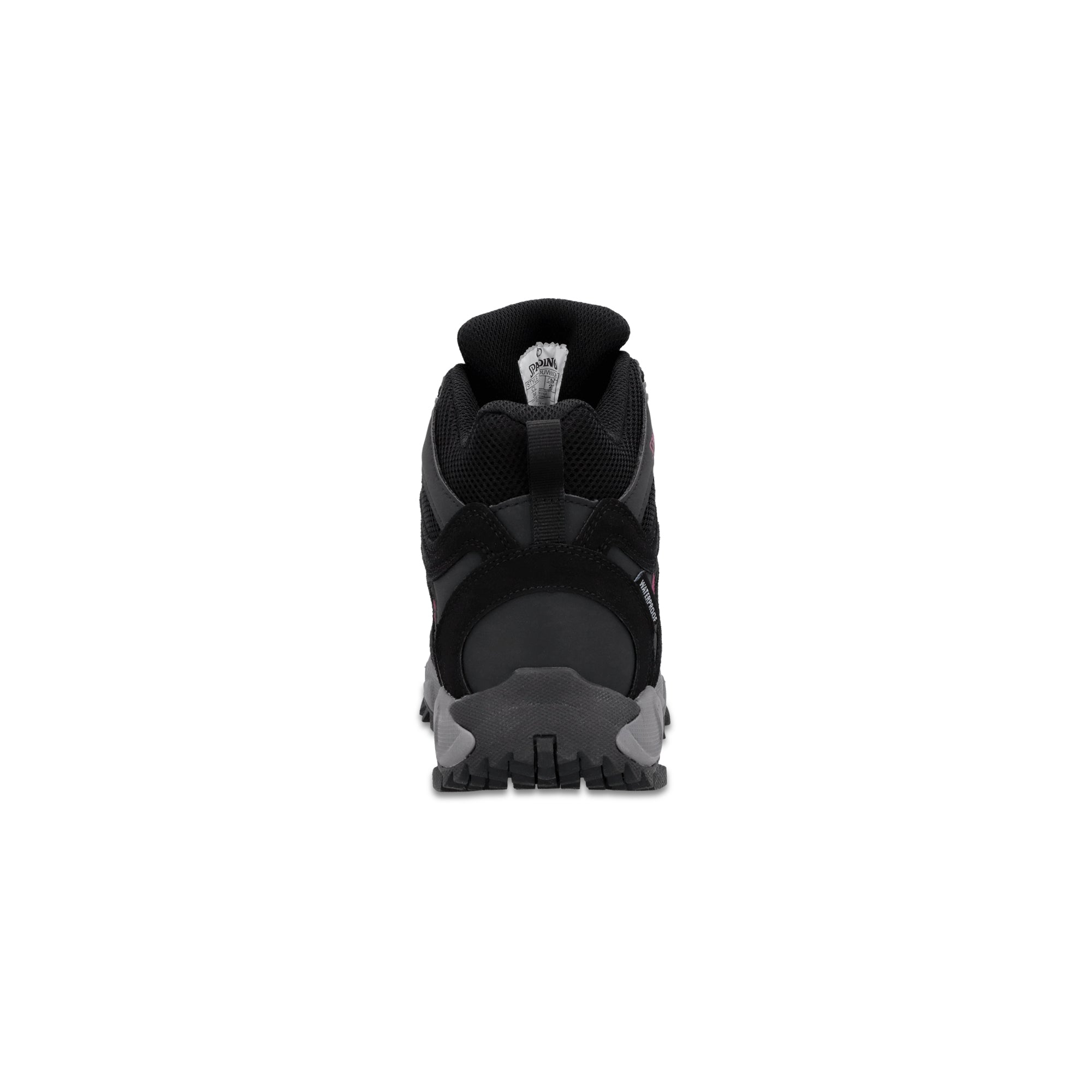 ZAPATOS WATERPROOF MUJER  NEGRO
