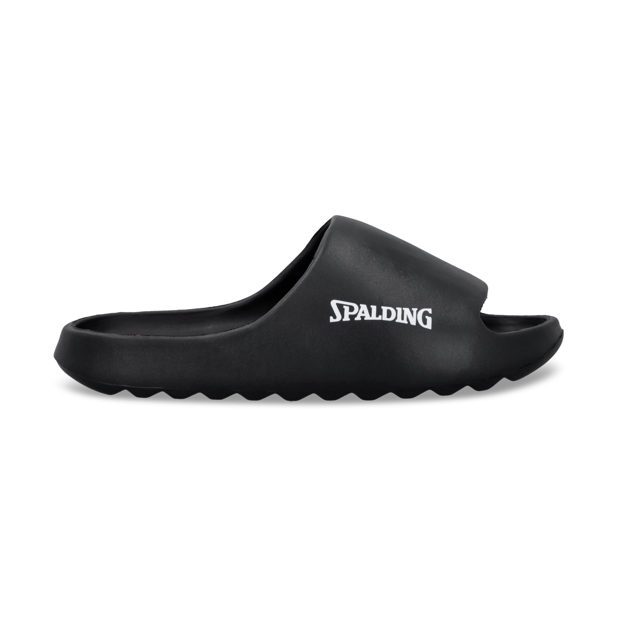 SANDALIAS SLIDE NUBE JUNIOR BLACK WHITE