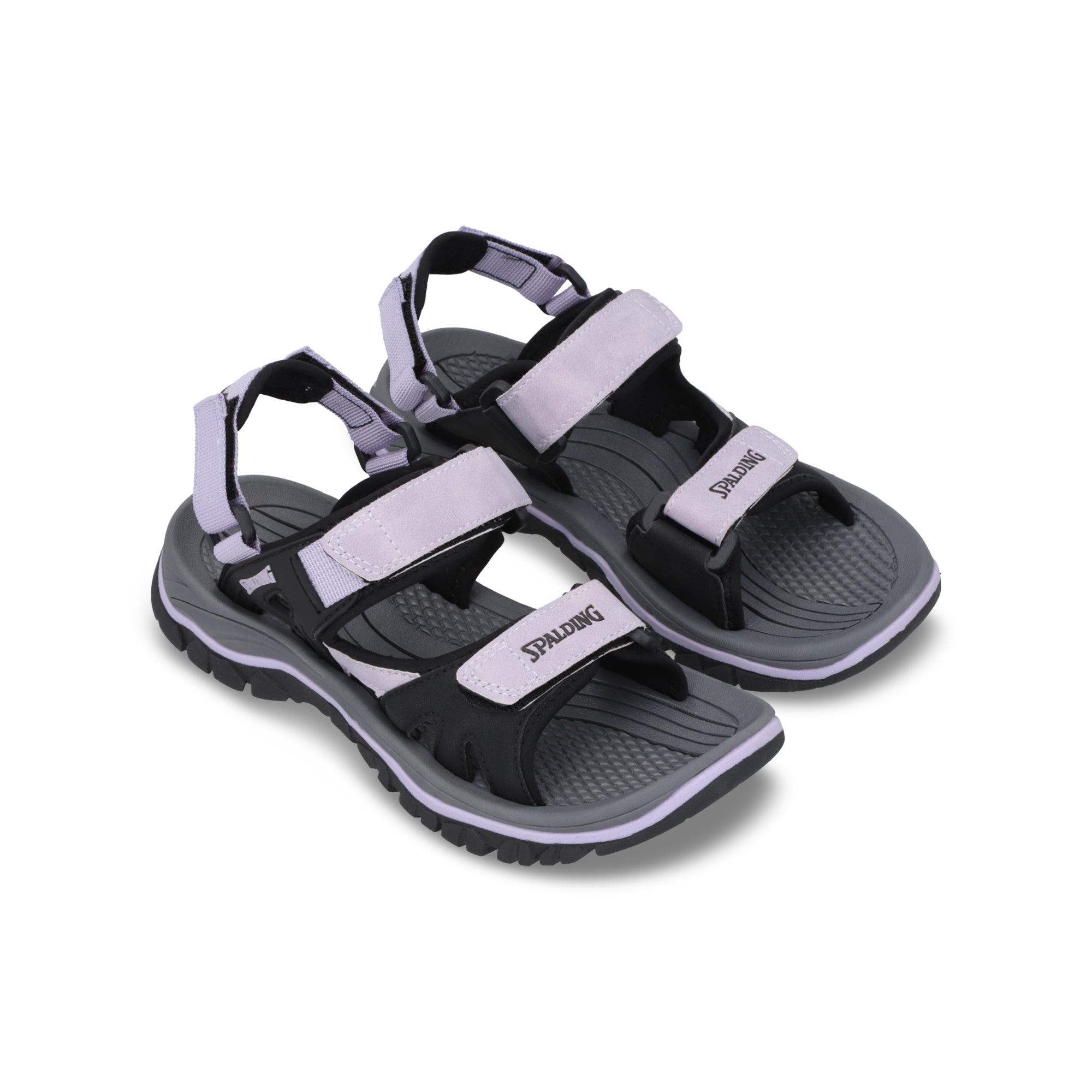 SANDALIA OUTDOOR JUNIOR BLACK GREY LILAC