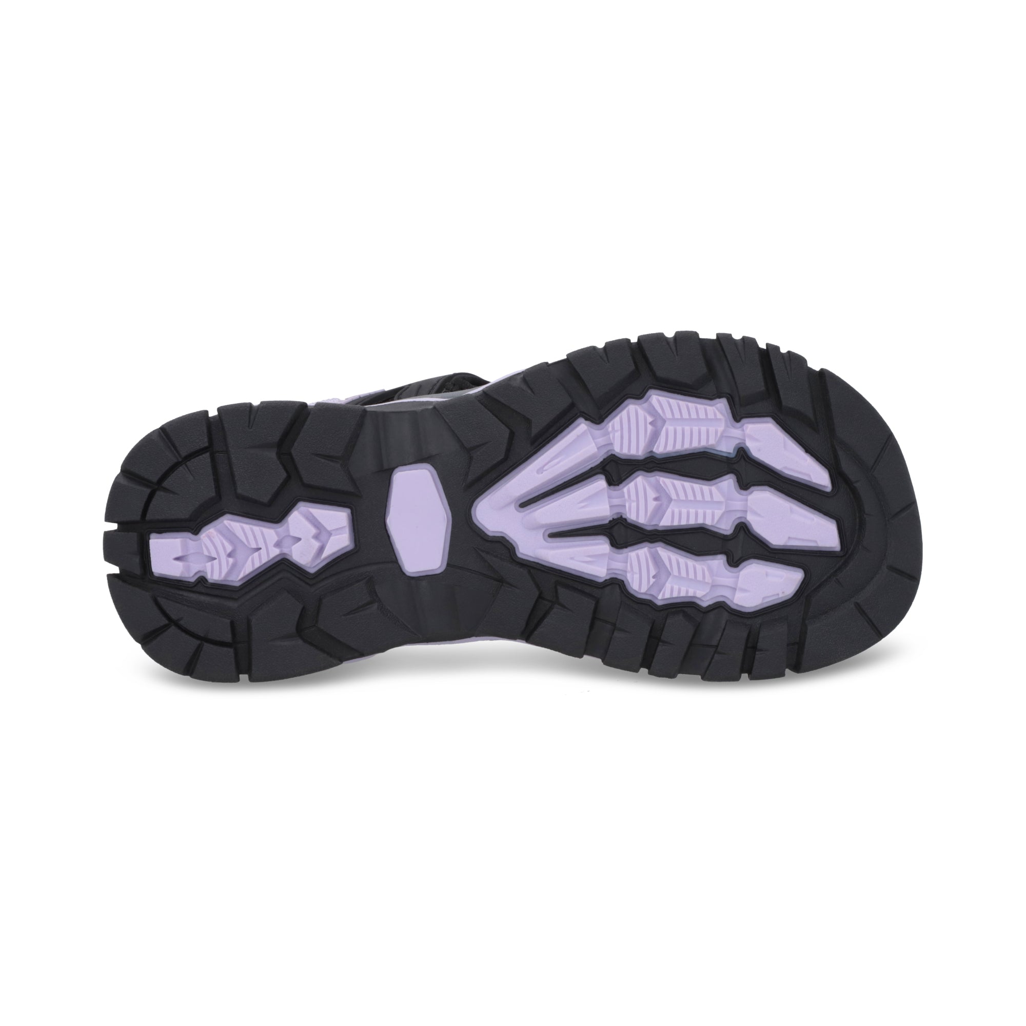 SANDALIA OUTDOOR JUNIOR BLACK GREY LILAC