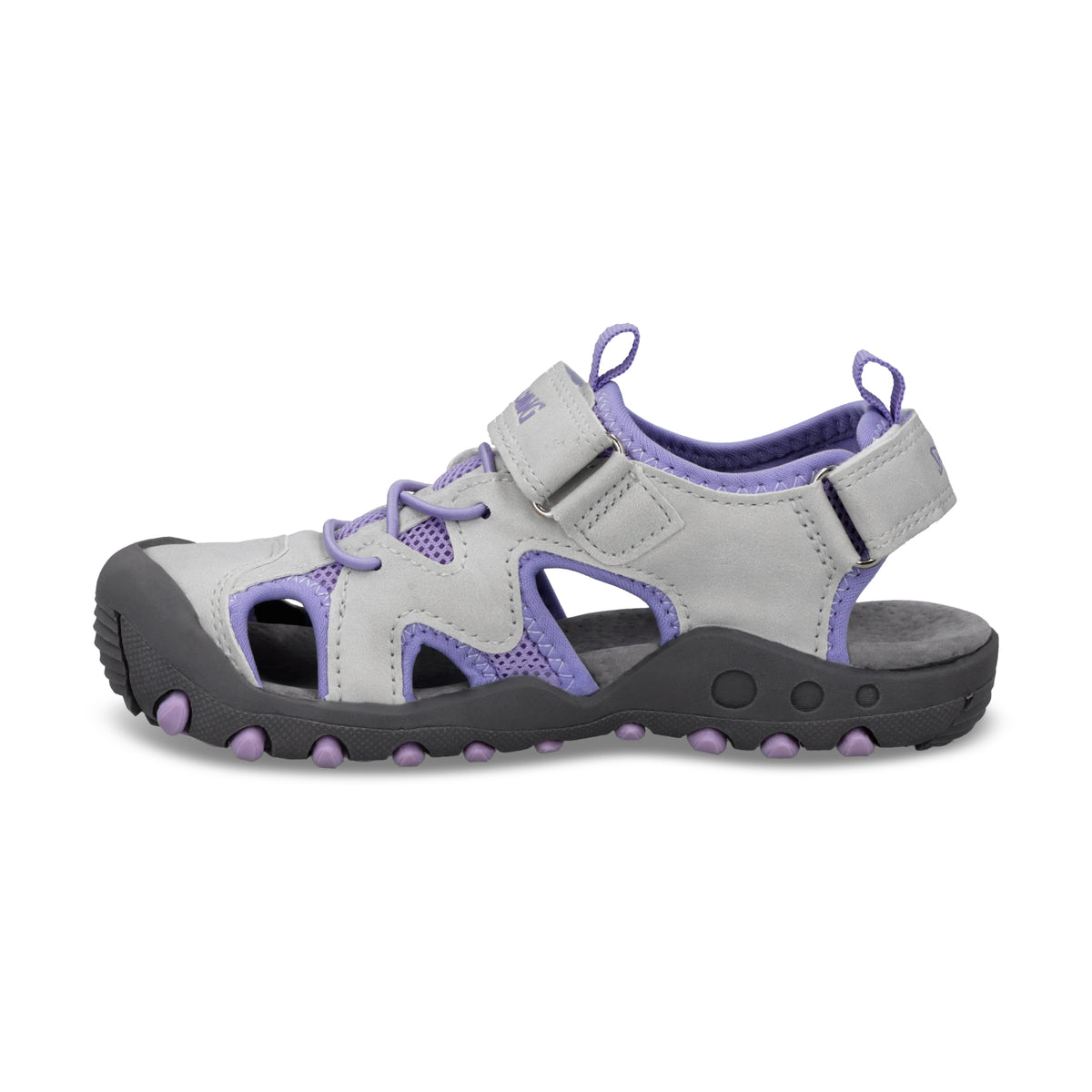 Sandalia Spalding Outdoor Kids Light Grey/Lilac