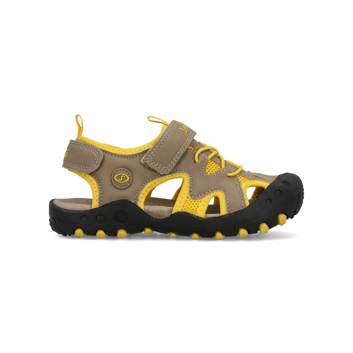 Sandalia Spalding Outdoor Kids Taupe/Yellow