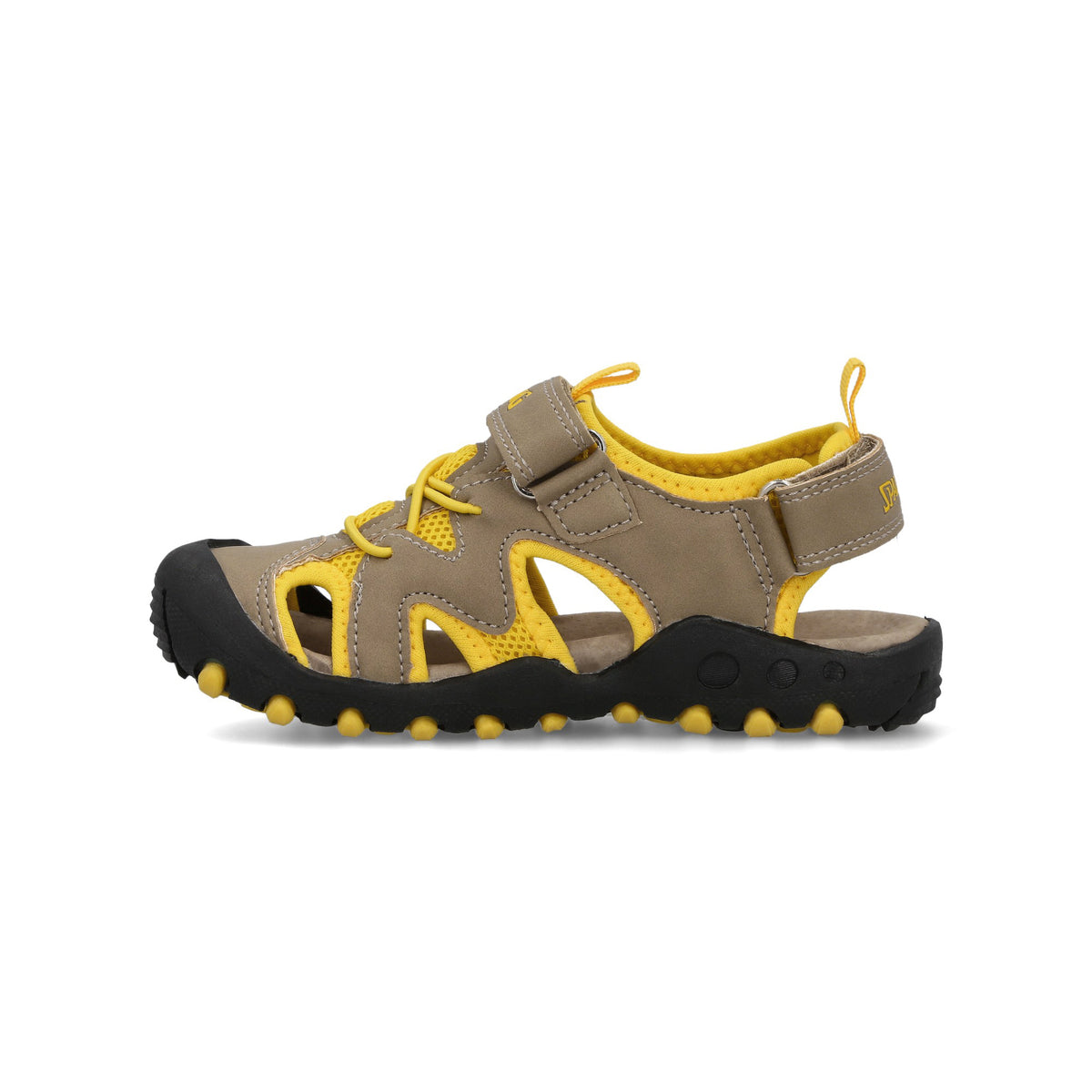 Sandalia Spalding Outdoor Kids Taupe/Yellow
