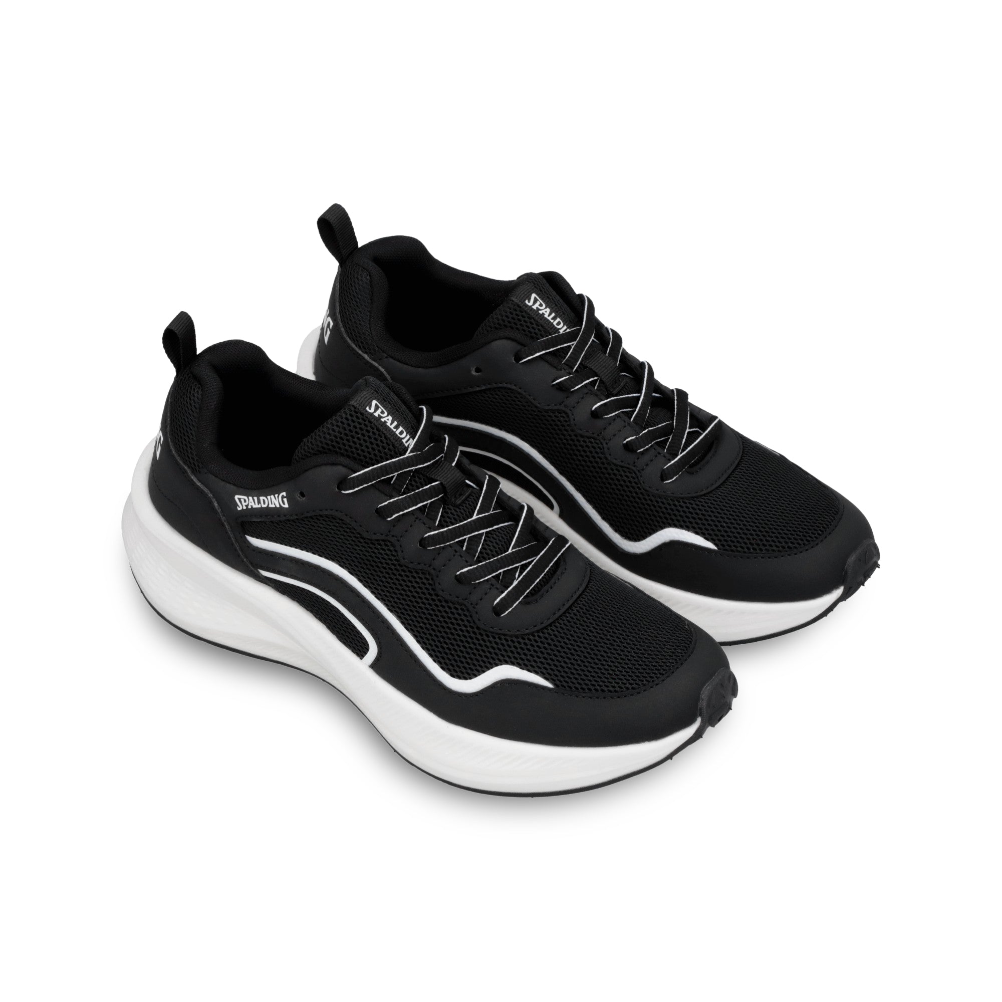 Zapatilla Mujer Trail Running Negro Spalding