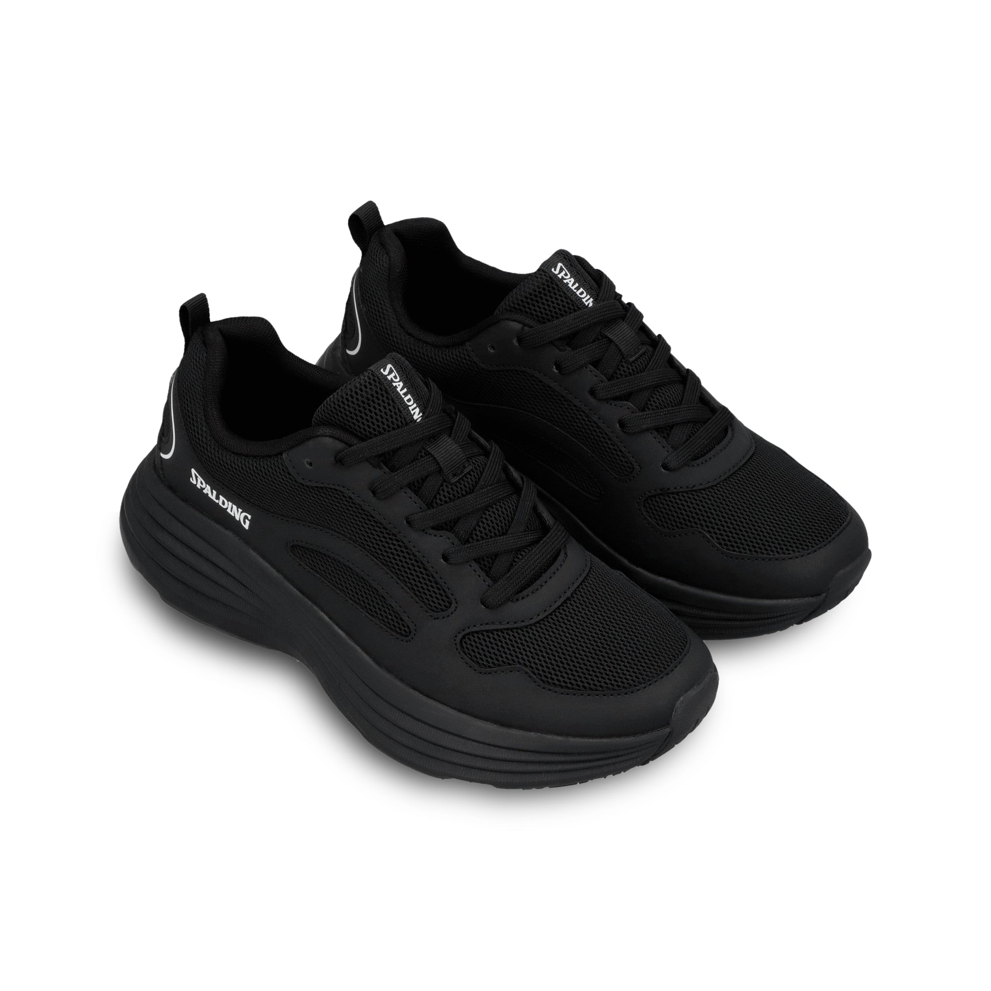 Zapatilla Mujer Trail Running Negro Spalding