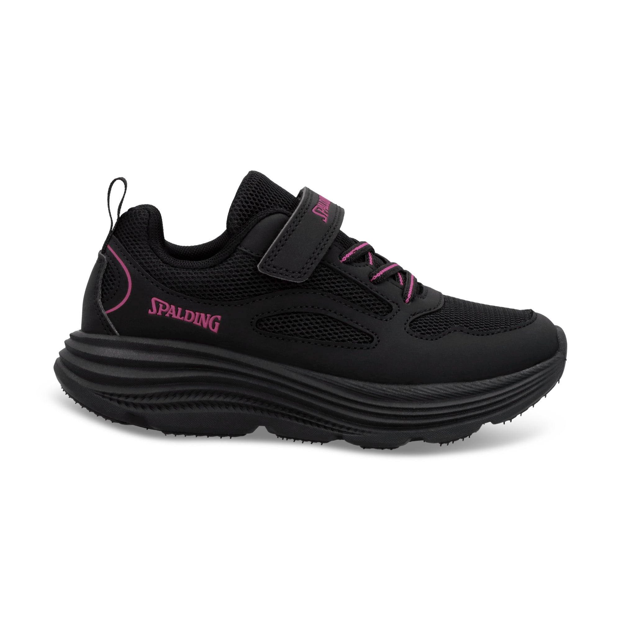 ZAPATILLA TRAIL RUNNING SPALDING SUPERSET KIDS NEGRO FUCSIA