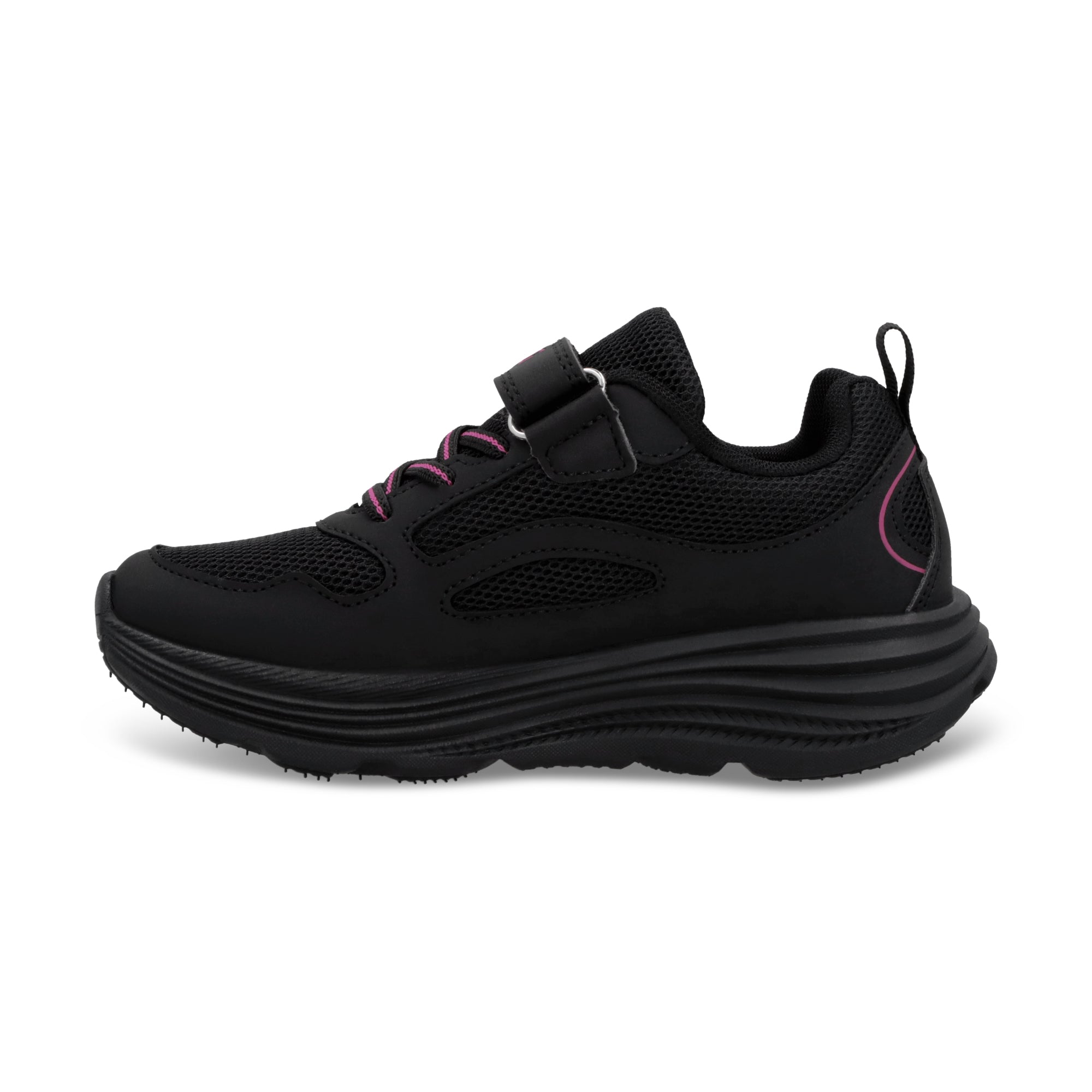 ZAPATILLA TRAIL RUNNING SPALDING SUPERSET KIDS NEGRO FUCSIA