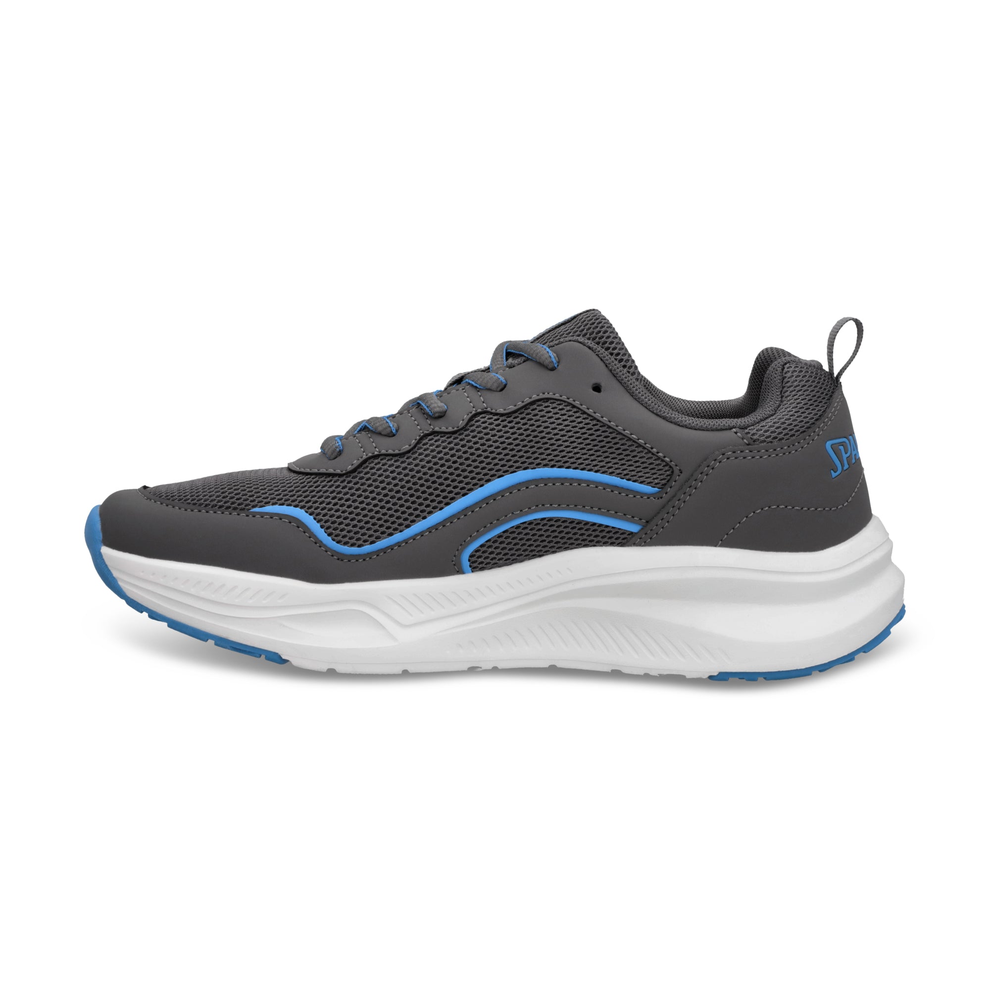 ZAPATILLA TRAIL RUNNING SPALDING CIRCUIT JUNIOR GRIS AZUL