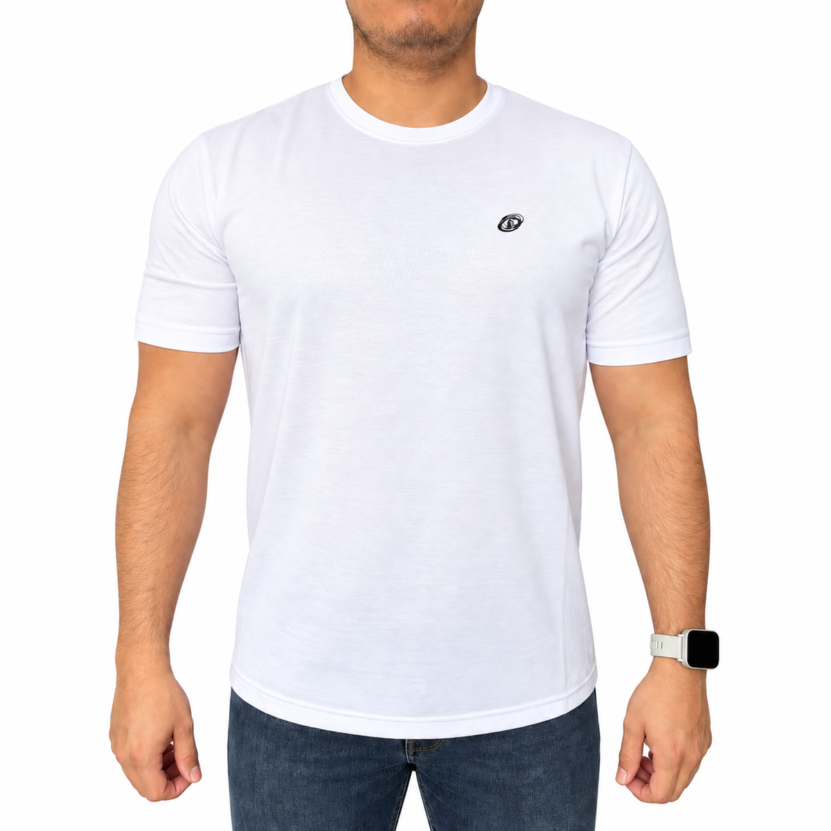 POLERA DEPORTIVA CASUAL BLANCA