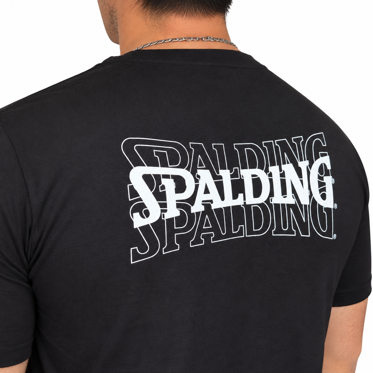 POLERA DEPORTIVA CASUAL NEGRO