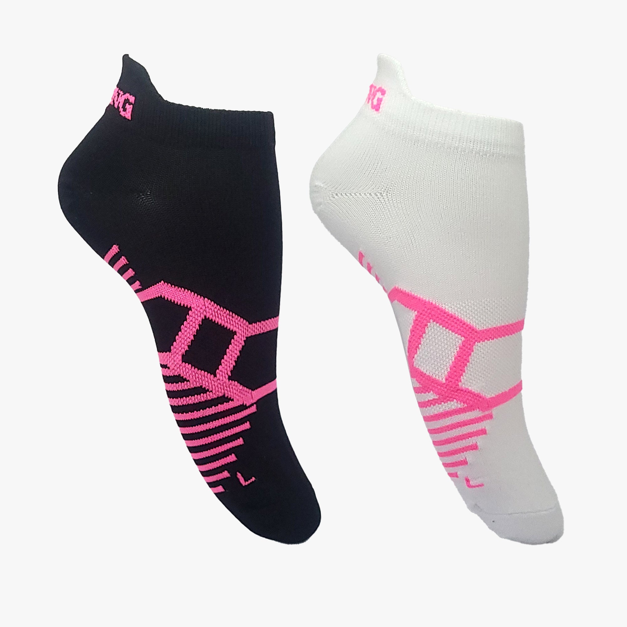 BIPACK CALCETINES CORTOS NEGRO-BLANCO 35-39